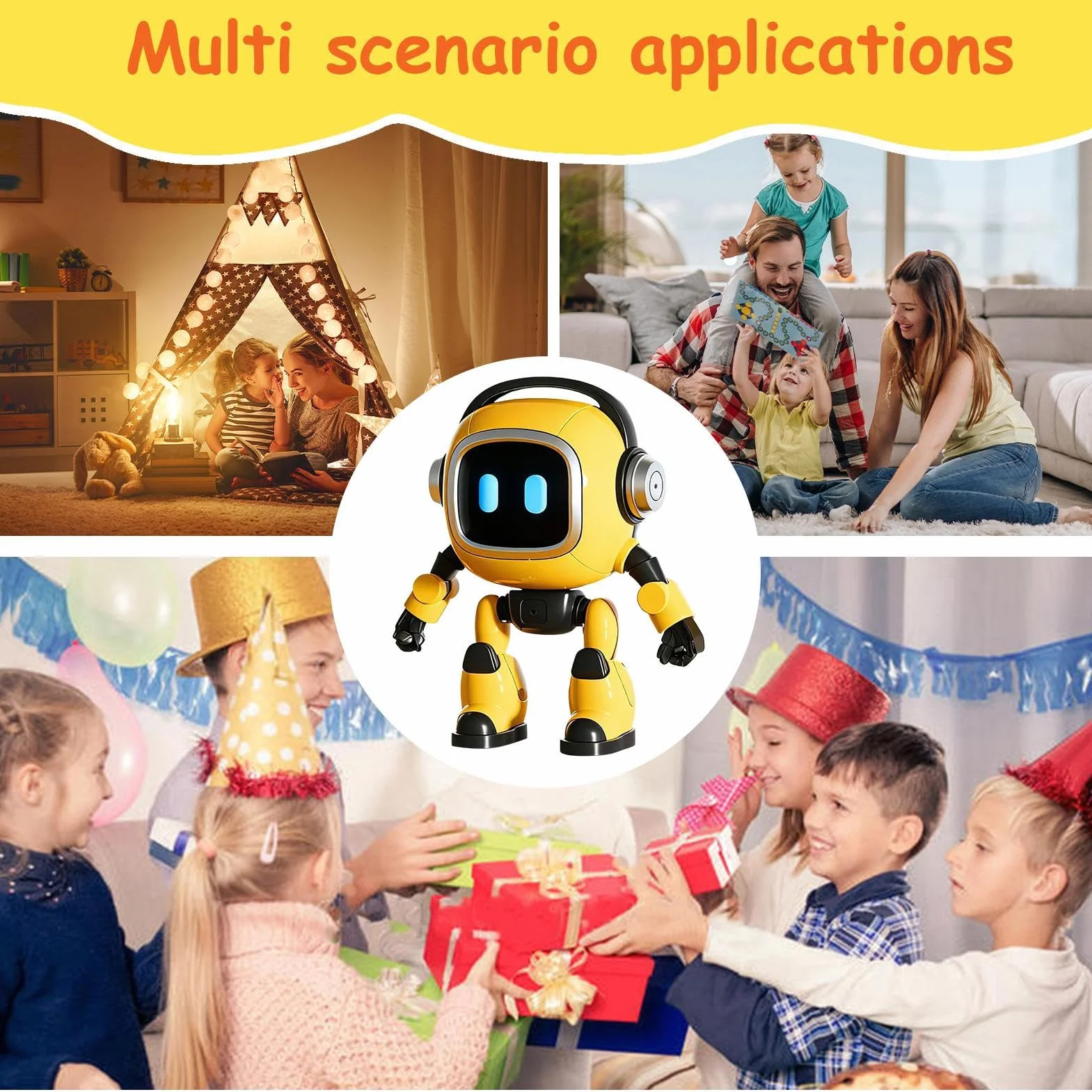 Robot Inteligente AI Interactivo Programable para Adultos y Niños, Educativo