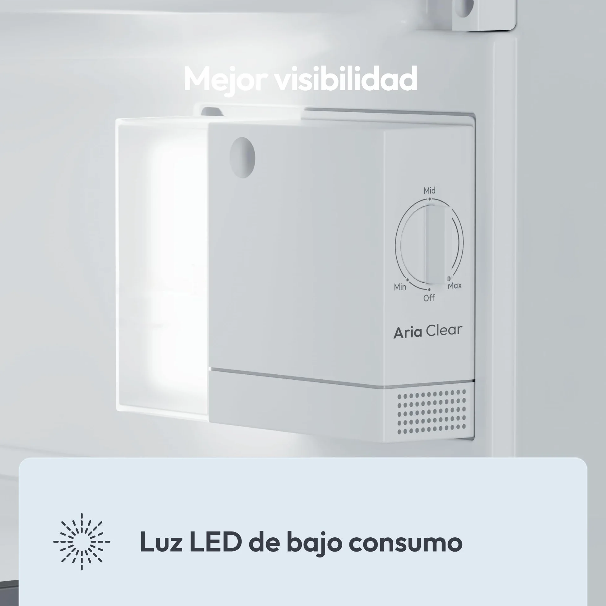 CANDY CNOQ2S58EX Frigorífico Mini Congelador 54,5x85cm 129L Inox