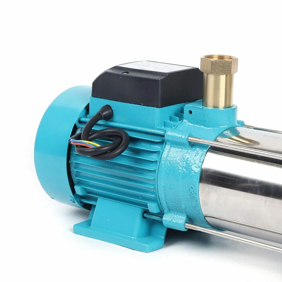 Bomba centrífuga de 1300 W, bomba de agua doméstica, para jardín, con interruptor de presión, bomba de agua potable, 6000 l/h, autoaspirante, 9,8 bar (1300 W con conmutación automática)
