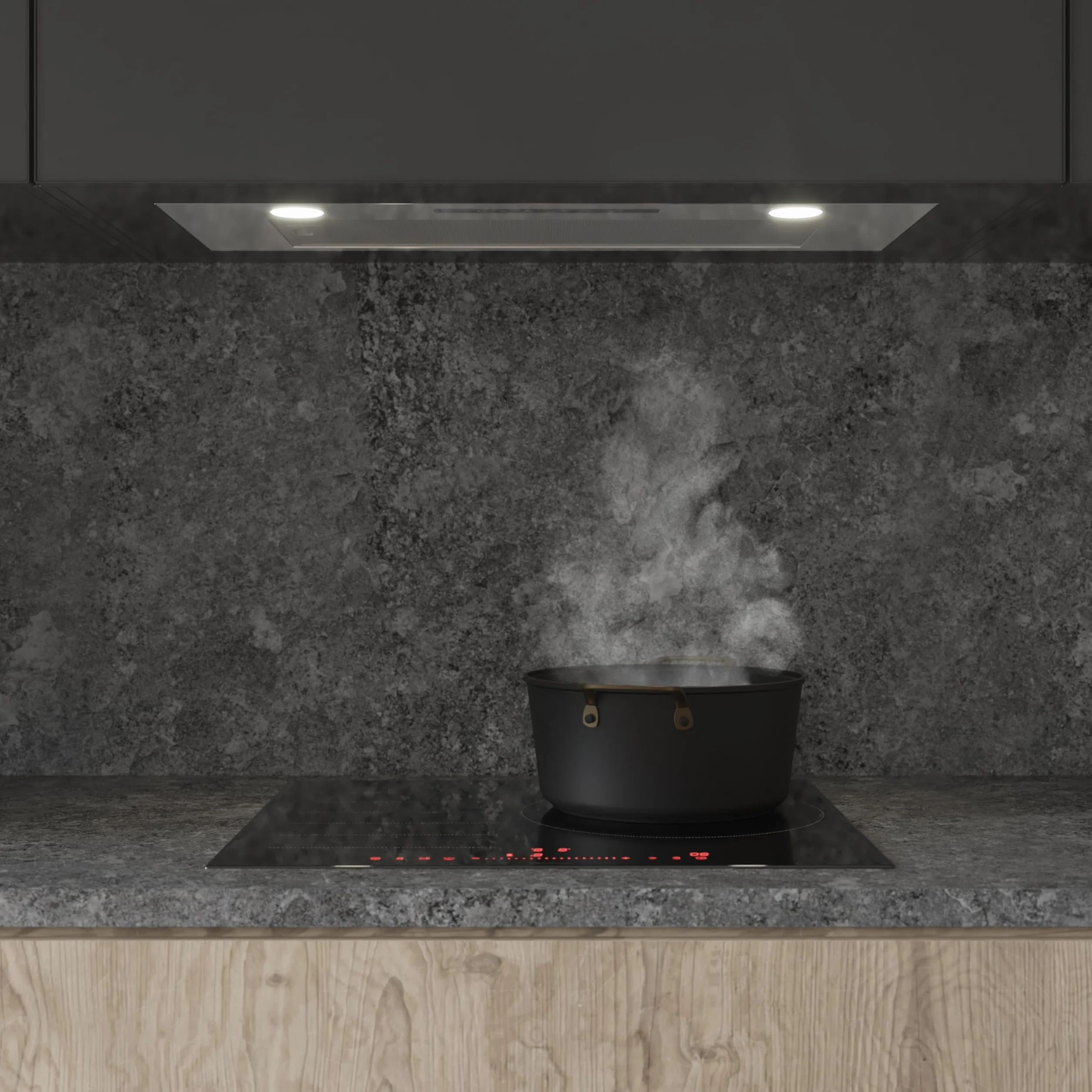 Cecotec Campana Integrable Bolero Flux IT 75cm 550m3/h 70W Inox A++