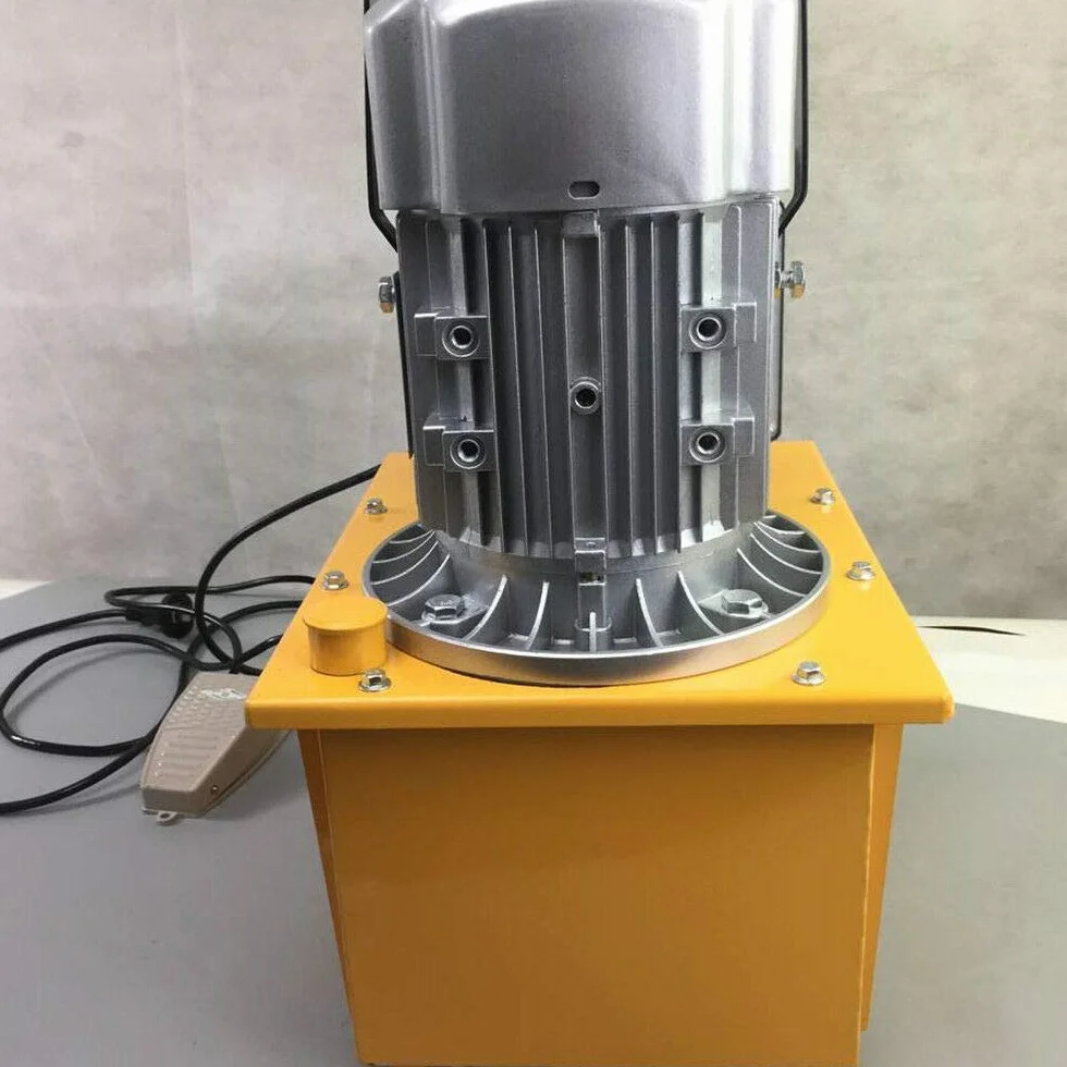 MINUS ONE Bomba hidráulica eléctrica, 700 bar, con válvula de pedal, eléctrica, Driven Hydraulic Pump con válvula manual, 1400r/min, 750W/7L