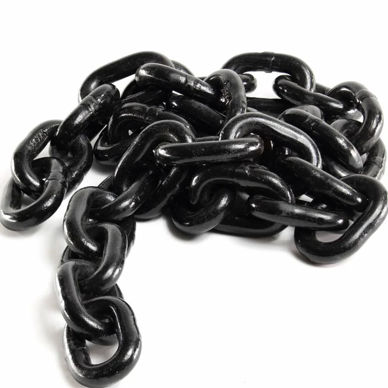 Cadena colgante de 4 hebras, 8 mm x 2,5 m, con gancho de horquilla y gancho de acortamiento, cadena de tope de alta resistencia, cadena de grúa, ejecución robusta, cadena de grado 8 para