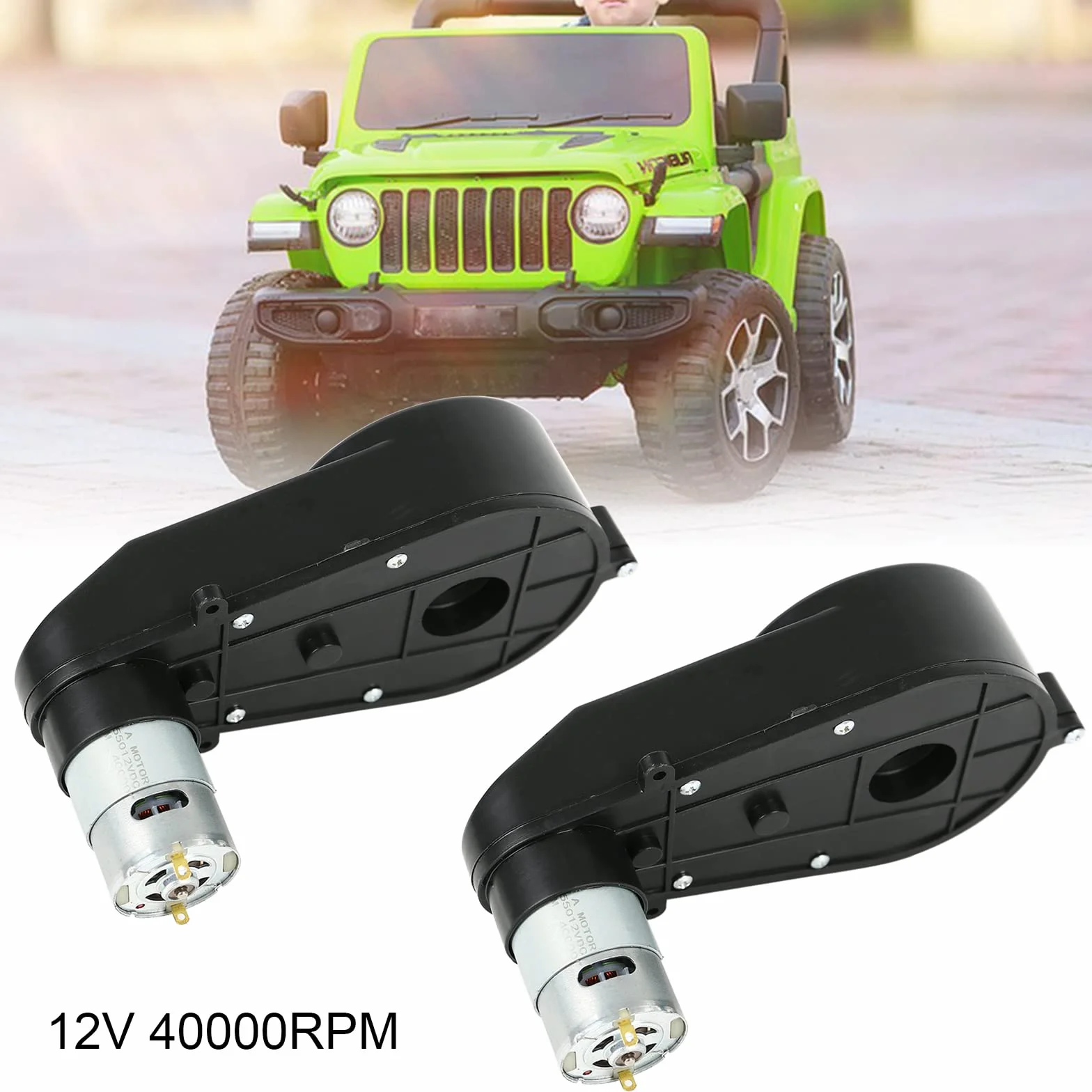 Motor eléctrico 12 V 40000 rpm RS550 × 2 para coche de juguete niños