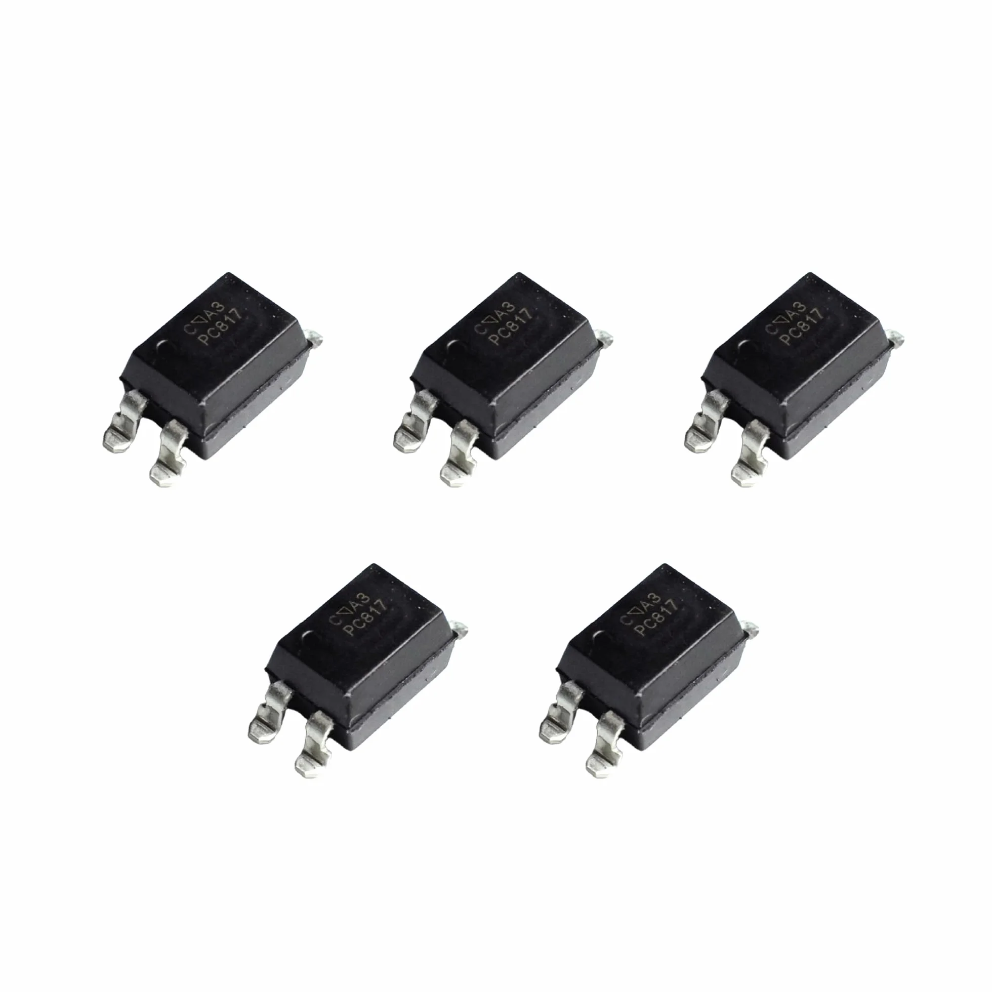 5 unidades optoaisladores PC817 PC817C en formato SMD SOP-4