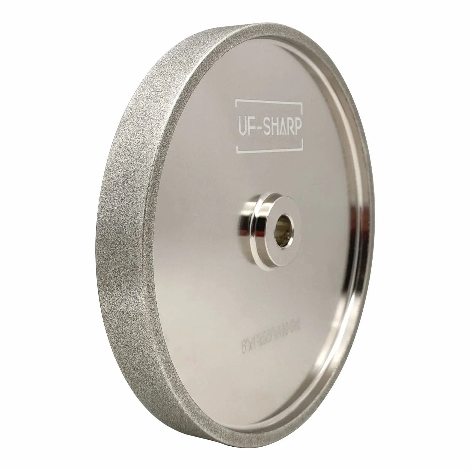 CBN - Ruedas de molienda de 150 mm, grano 180, 6 pulgadas de diámetro x 1 pulgada de ancho x 1/2 pulgada de eje para afilar herramientas de acero de alta velocidad, herramientas de torneado de madera