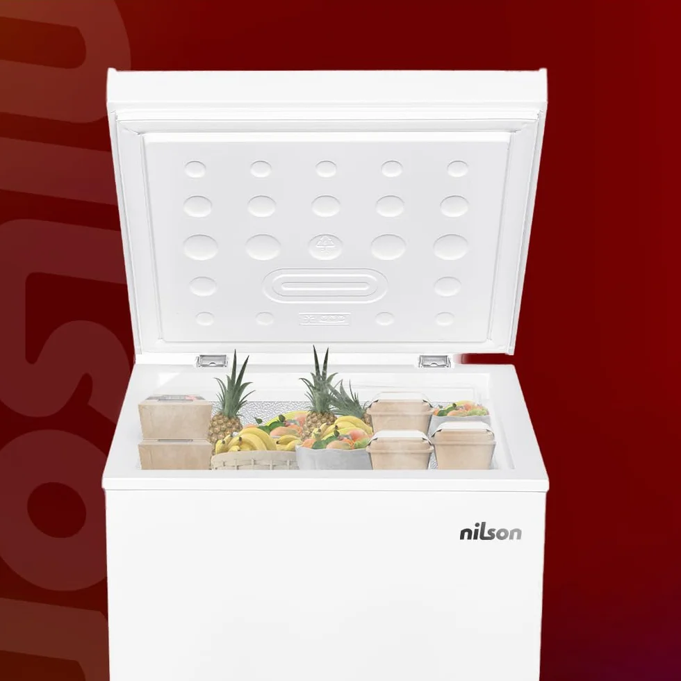 Nilson Congelador Horizontal Blanco NCH1001EDC 98 Litros Dual Cooling 4 Star Super Congelación