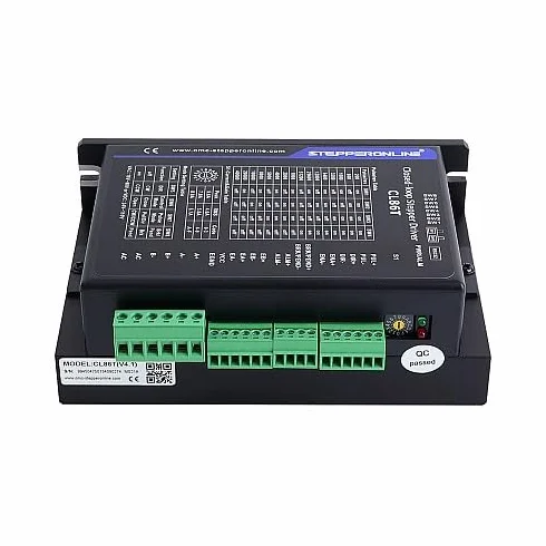 STEPPERONLINE Controlador paso a paso de bucle cerrado V4.1 0-8.0A 18-80VAC / 24-110VDC para motor paso a paso Nema 34