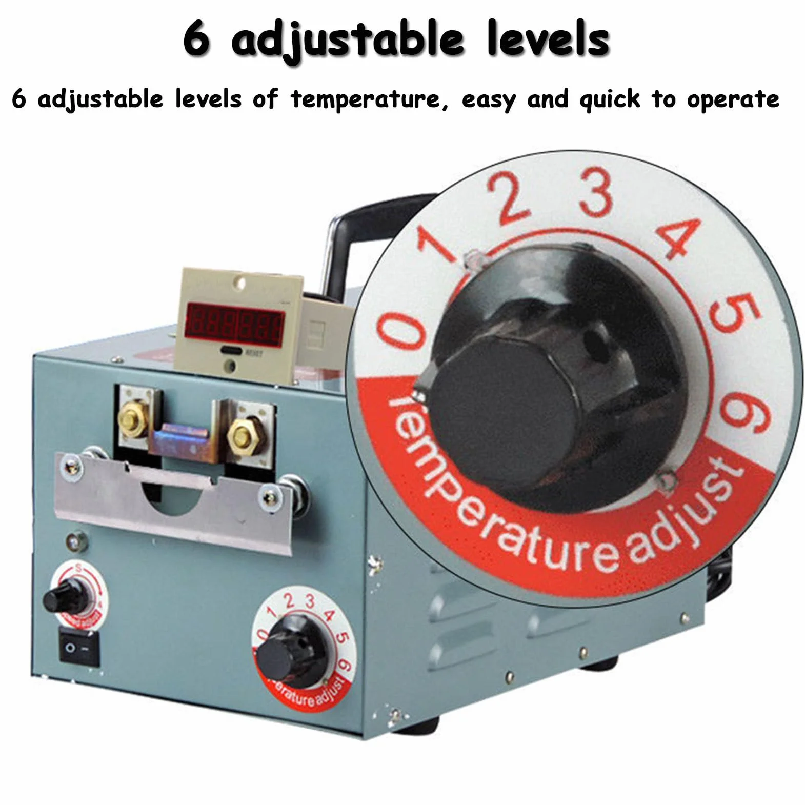 Máquina automática para despicar con 2 Cuchillas Máquina para Cortar Picos de Aves de Corral Máquina para Quitar Picos de Pollo Herramientas de Corte para despachar Polluelos y pájaros,Duck