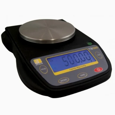 mancelboutique Balanza de laboratorio de alta precisión (500 x 0,01 g)