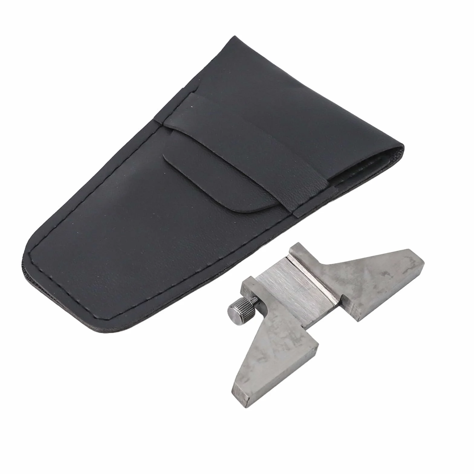 Digital Vernier Caliper Depth Base 76.2 x 30 mm Acero Plateado