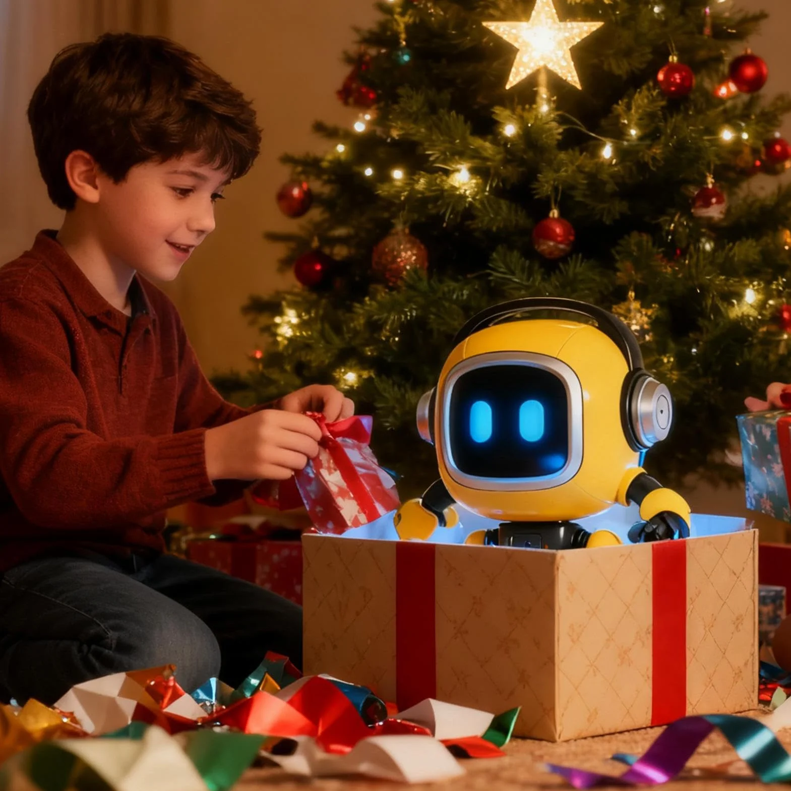Robot Inteligente AI Interactivo Programable para Adultos y Niños, Educativo