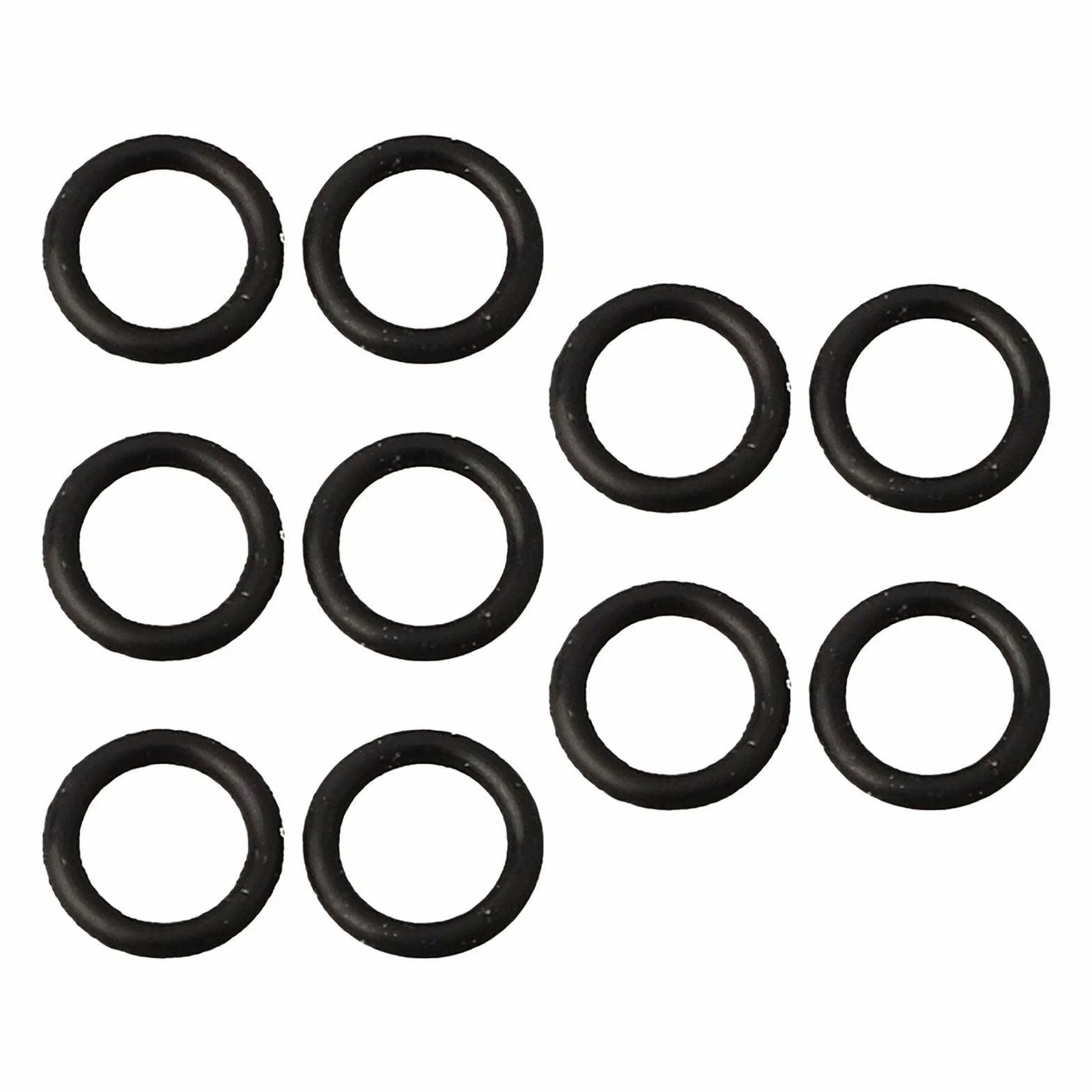 Juntas tóricas de goma para frenos hidráulicos de bicicleta, 10 anillos de sellado negros compatibles con Magura MT Series