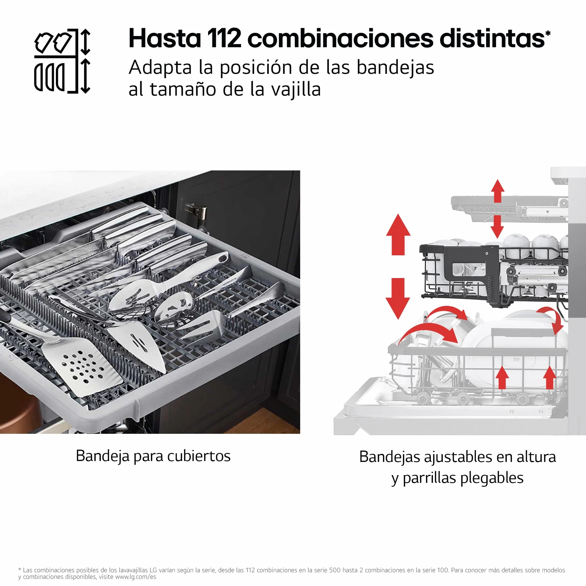 LG Lavavajillas QuadWash Steam DF375HMS 14L Acero Negro Grafito Eficiencia A