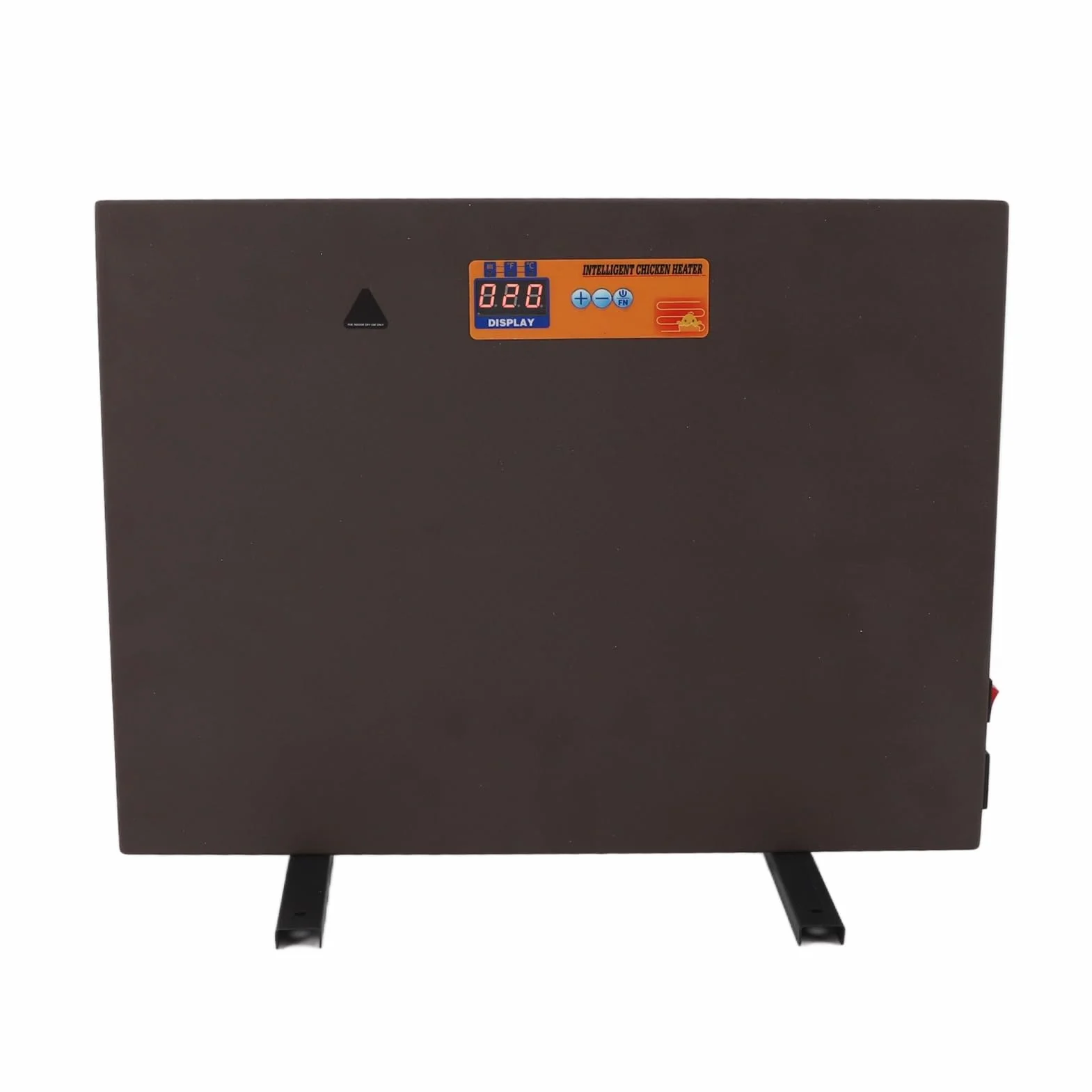 Hztyyier Calentador de Gallinero de 150 W con Inclinación y Apagado, Paneles Calefactores para Gallinero con Temporizador, Control Remoto, Calentador Radiante para Pollos (Enchufe de la