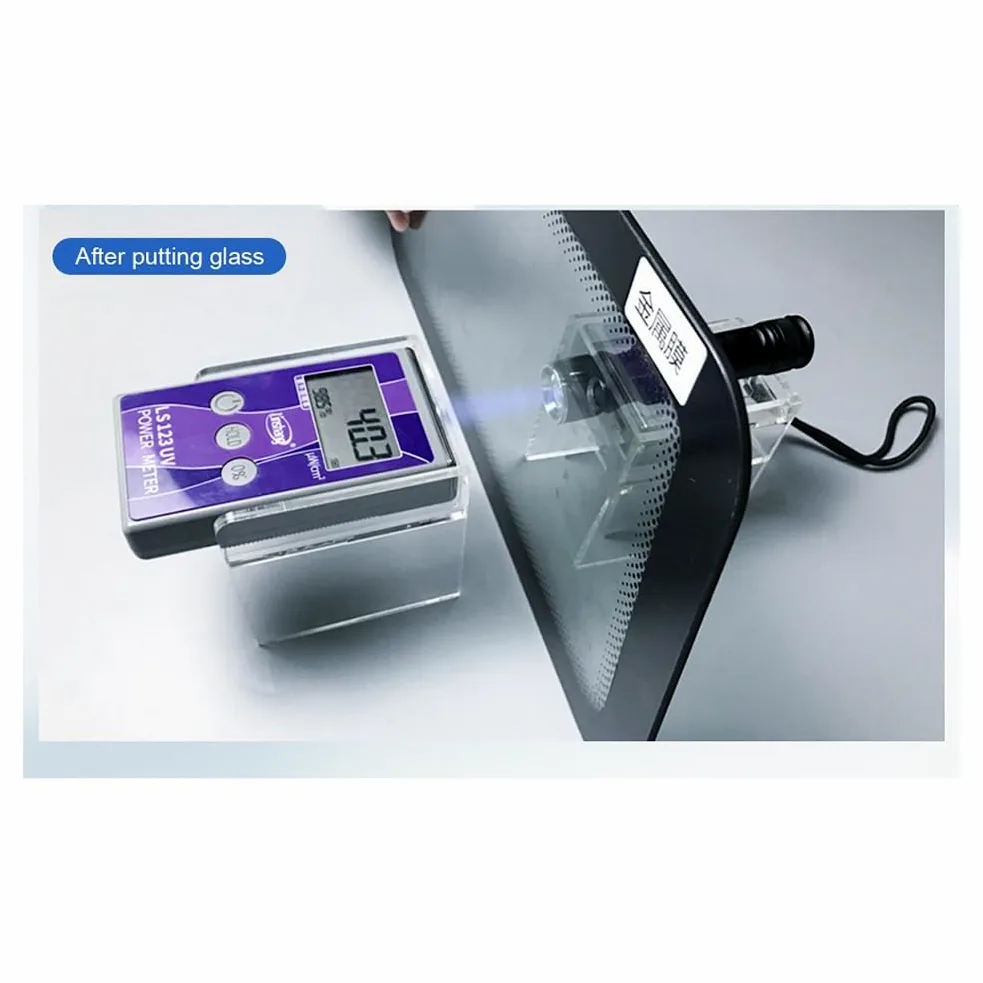 SHABD Medidor UV Portátil LS123 Mide la Radiación Ultravioleta Intensidad de Potencia Radiancia Densidad Tasa de Rechazo