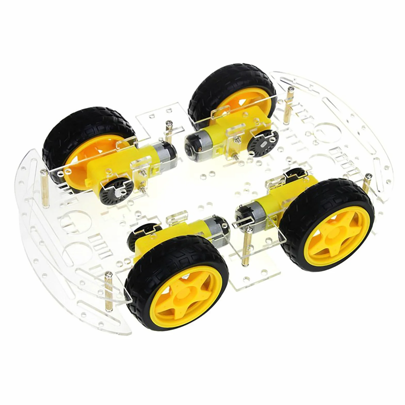 Smart Car Robot 4WD Chasis Kit con 4 Motores DC para Clases