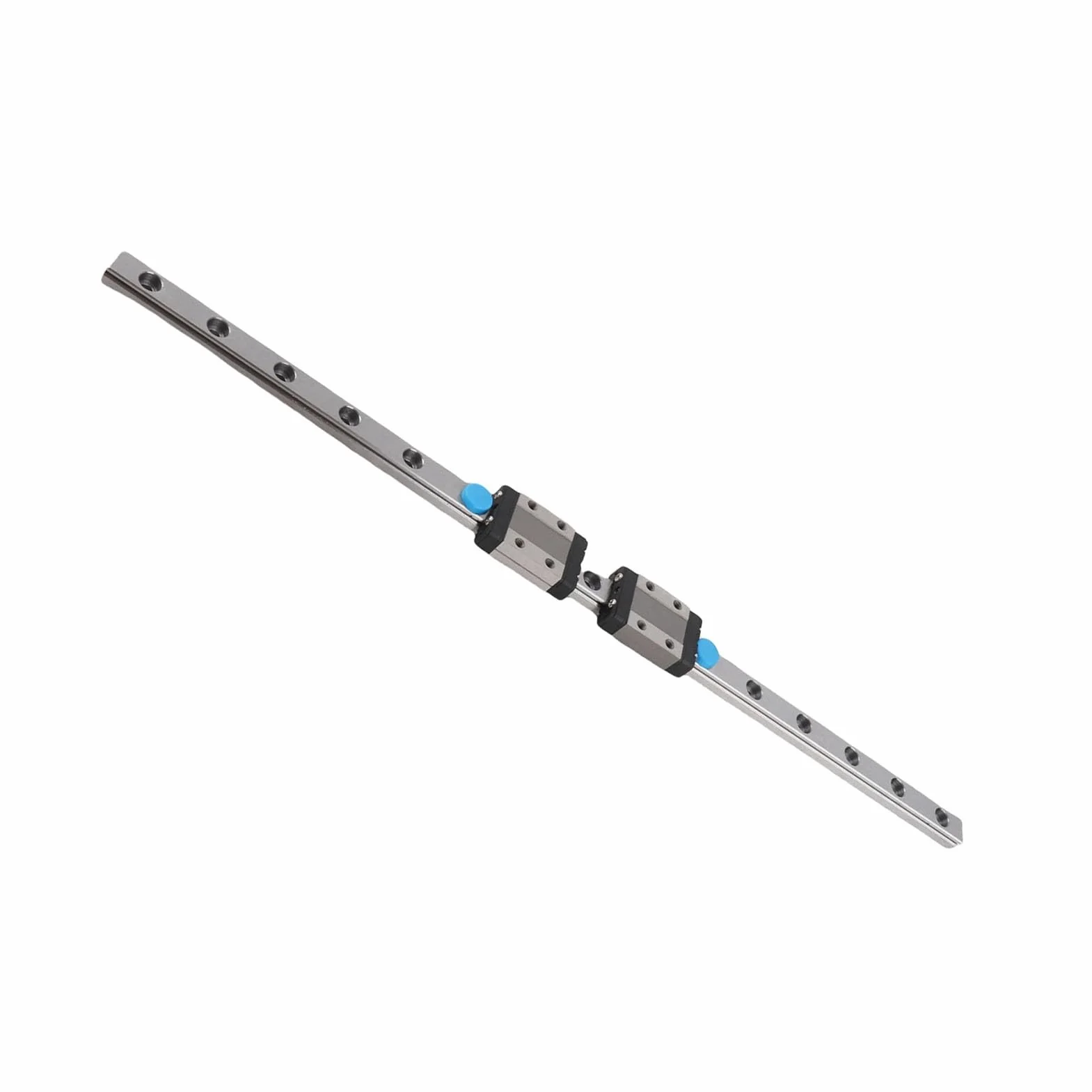 Carril de Guía Lineal MGN9B 300mm Acero para Cojinetes 2 Bloques Yunseity