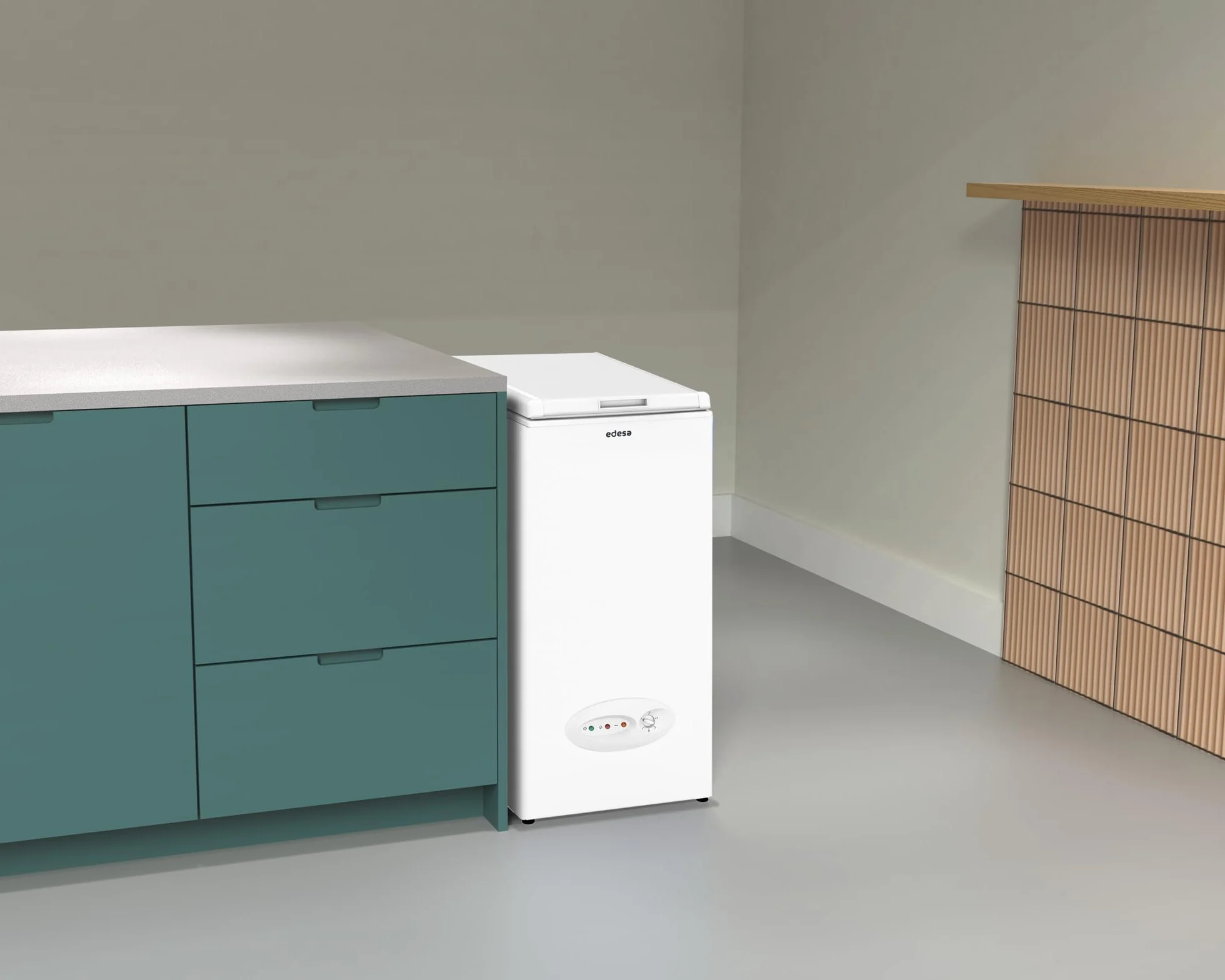Edesa Congelador Horizontal EZH-0611, 59 l, 60W, Blanco