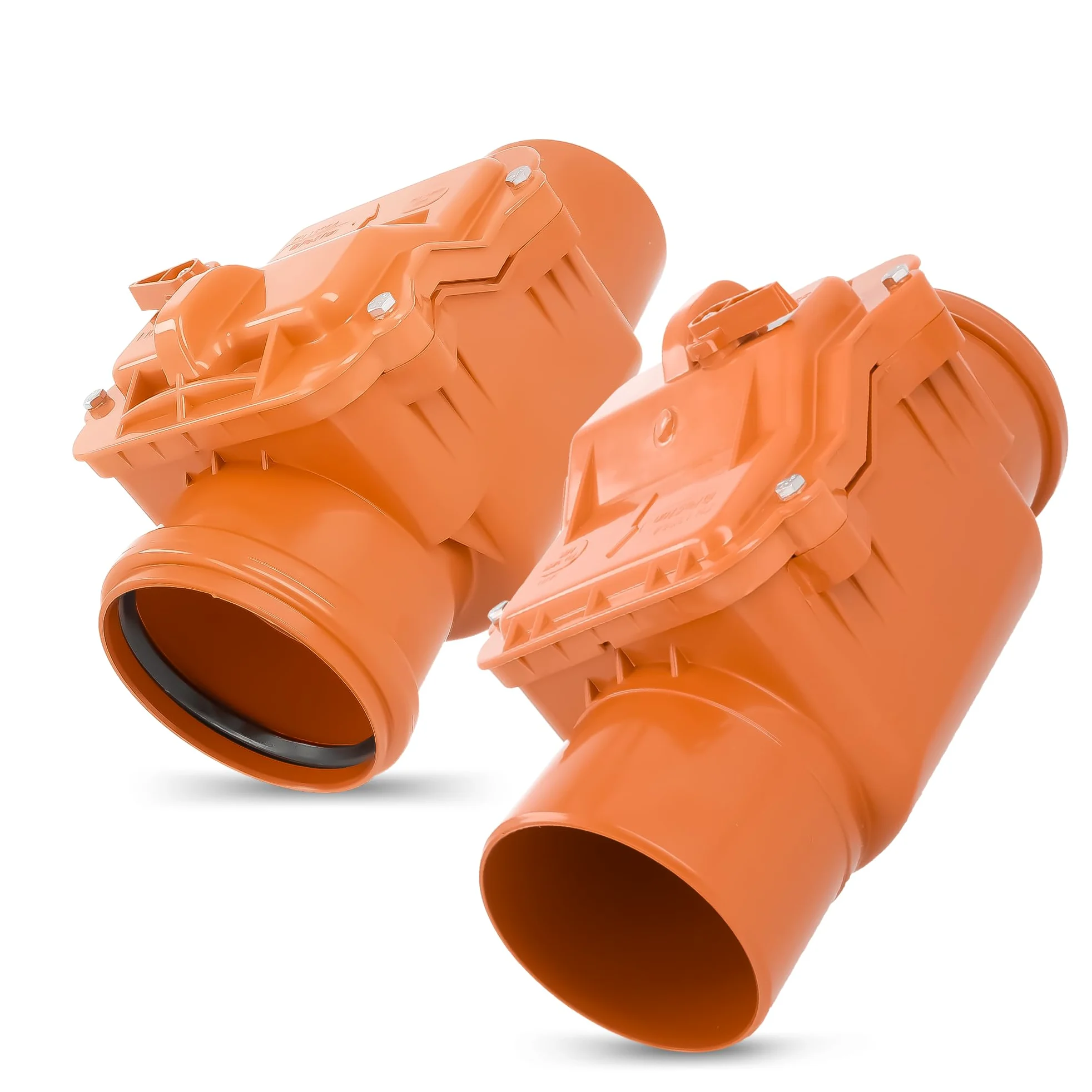 Válvula Antirretorno Diámetro dn 110 PVC de no Retorno Anti-flood con Bloqueable Solapa de Volver