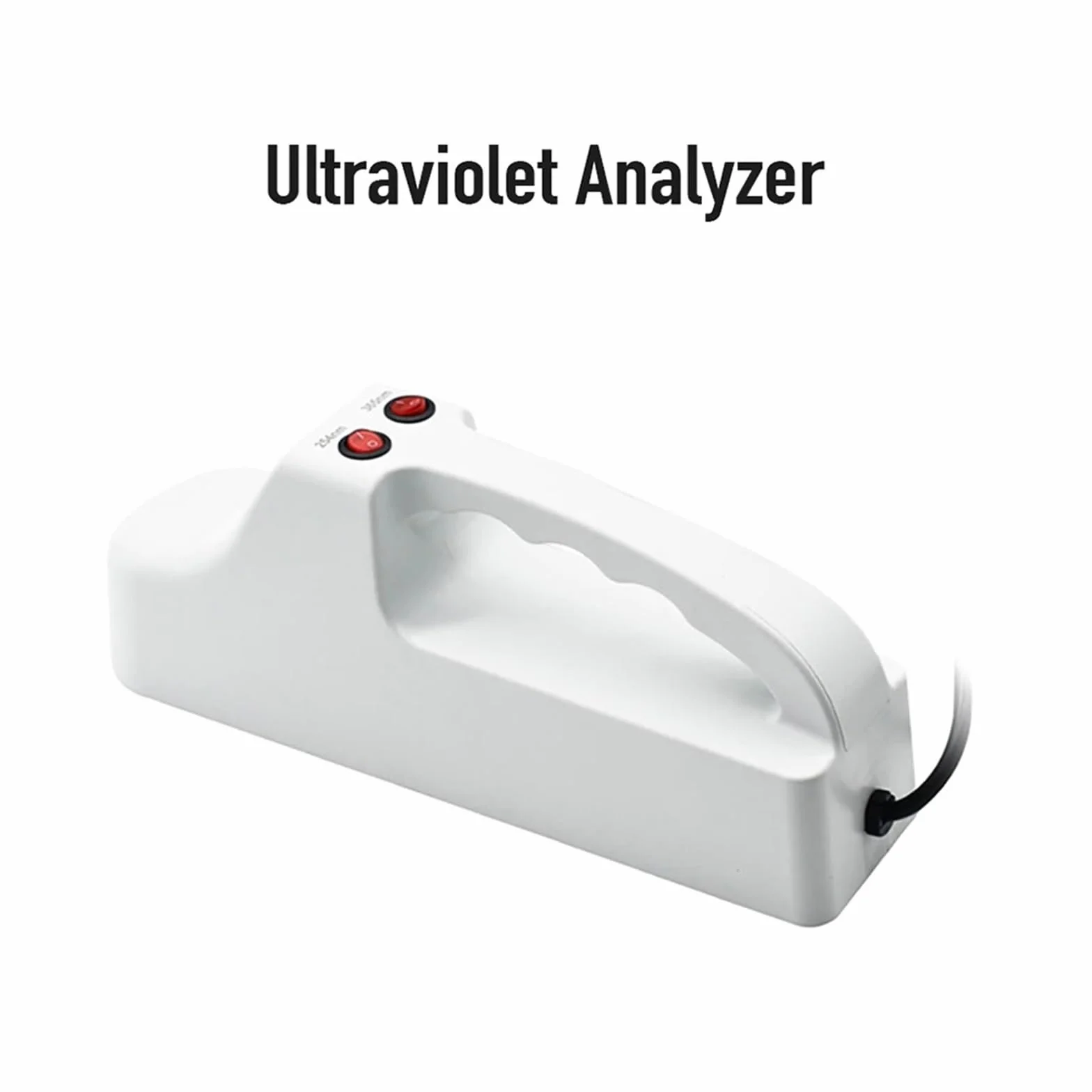 Medidor UV, Analizador ultravioleta portátil de 365 nm/254 nm, lámpara for investigación científica biológica, equipo laboratorio alta sensibilidad(WFH-204B)