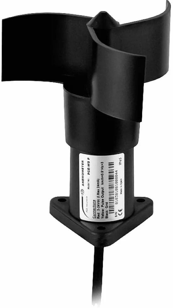 PCE-WS P Sensor de velocidad del viento con salida de impulsos