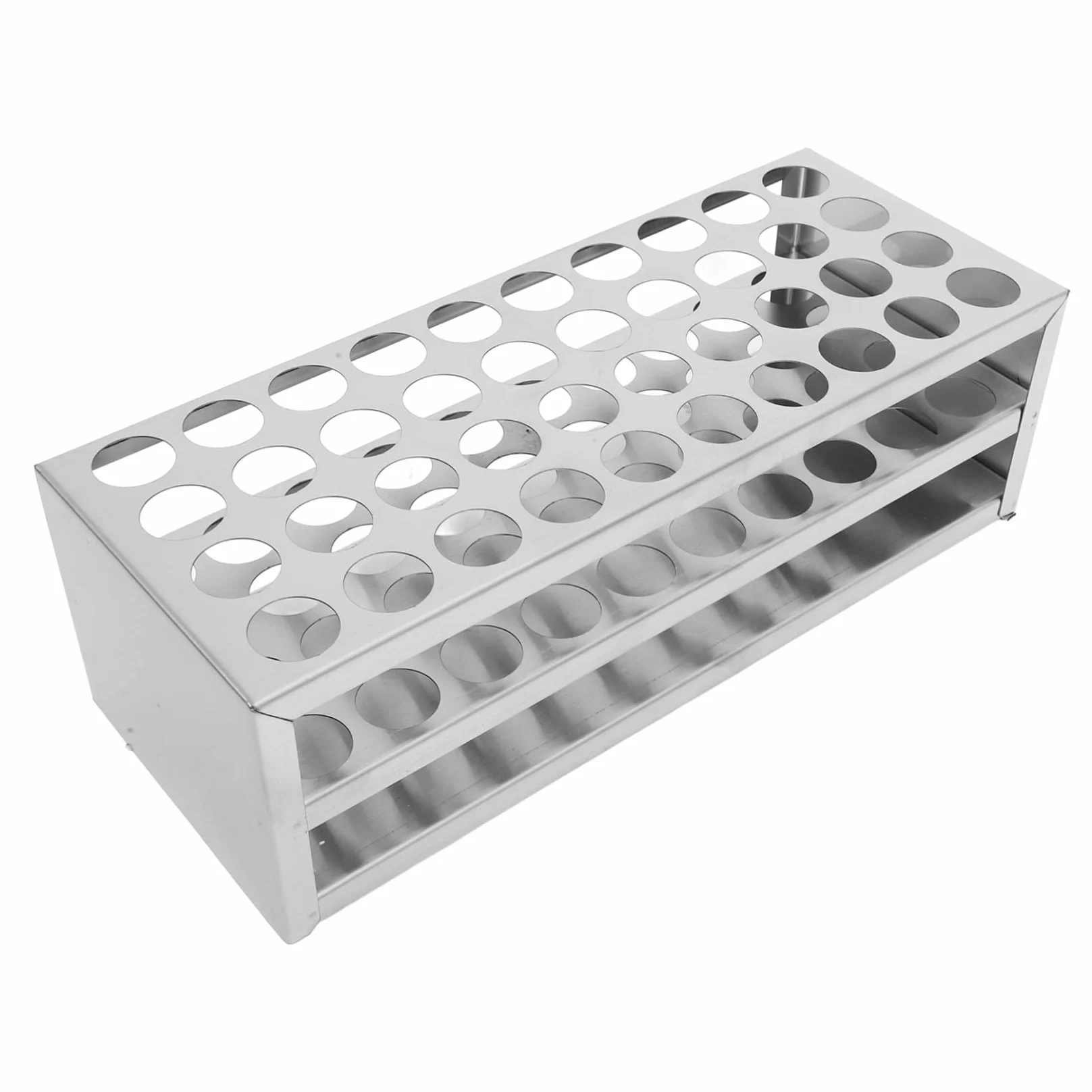 iplusmile 4piezas Gradilla Para Tubos De Ensayo Soporte De Almacenamiento Para Laboratorio Compatible Tubos De Estable y Versátil Para Experimentos Científicos