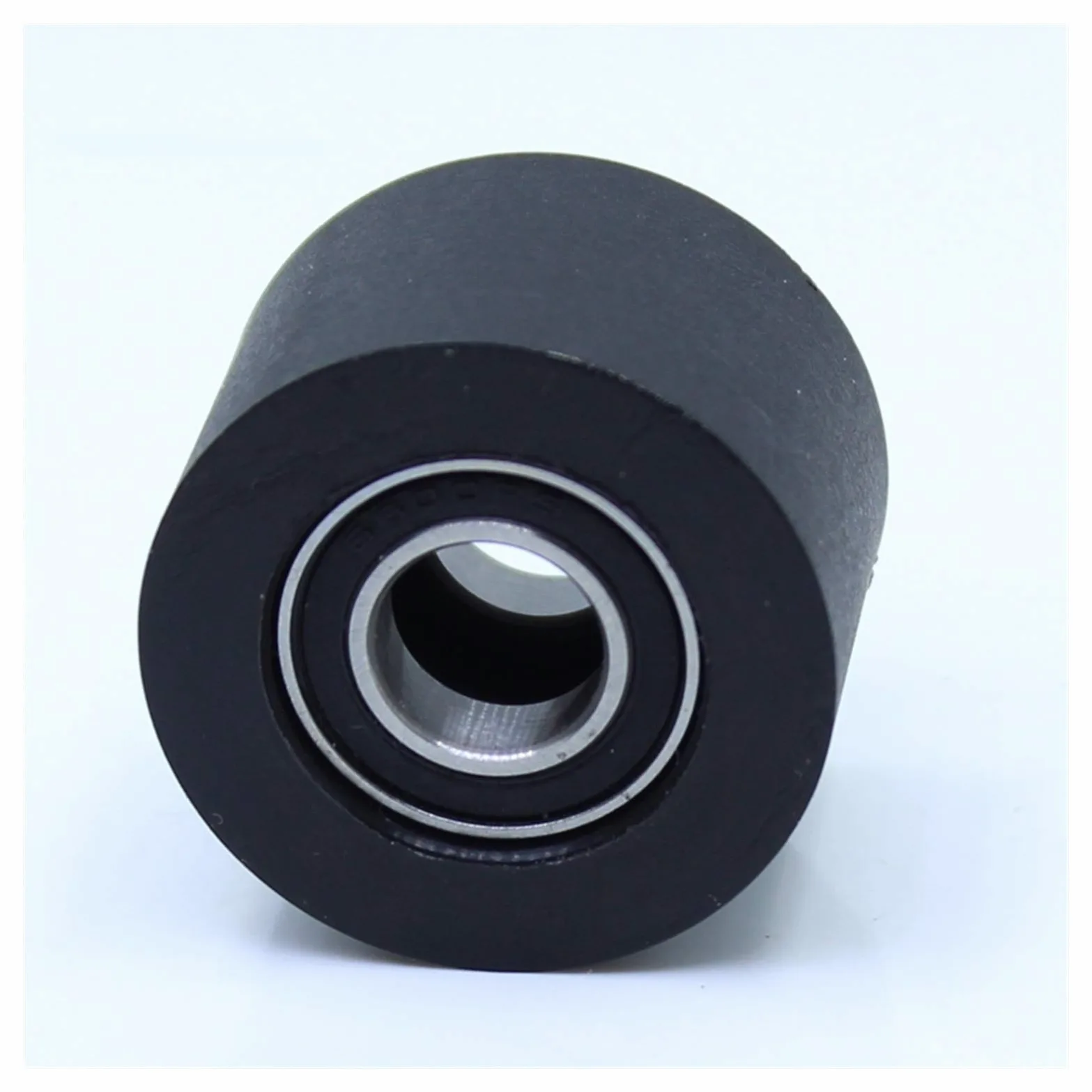 Productos de transmisión potencia, rodamiento PU 6800, eje 10 x 30 20 mm, rodillo polea con dos rodamientos, poliuretano bajo ruido for máquinas expendedoras, bolas(10Pcs)