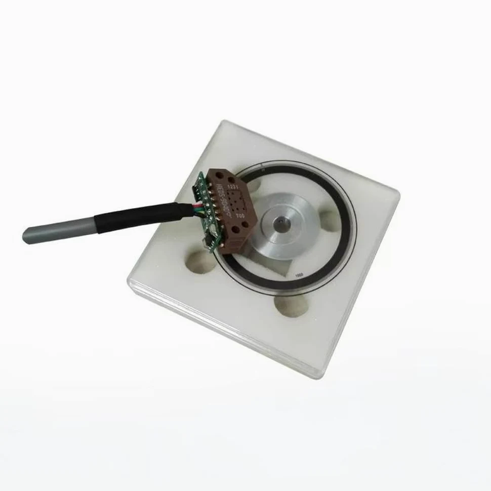 Módulo codificador Kit De Módulo Codificador Rotatorio Incremental De 56mm, Disco Codificador Óptico PD56 Con Orificio De 12mm, Fase ABZ(PD56-12G2048BML5)