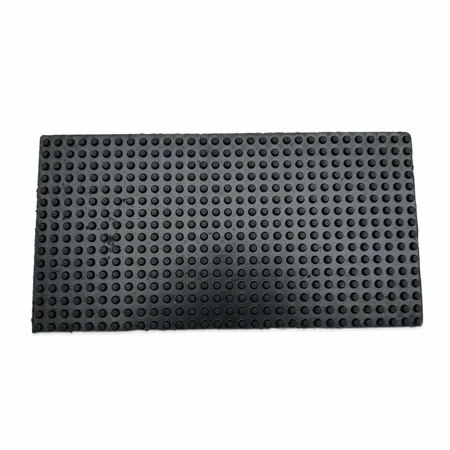 Gralara Almohadilla Antivibración Cojín Antigolpes Bloque de Goma Base Sólida Resistente a Temperatura Adecuada para Aire Acondicionado Modular Compresores , 600 400 16mm , 1 PC Partícula