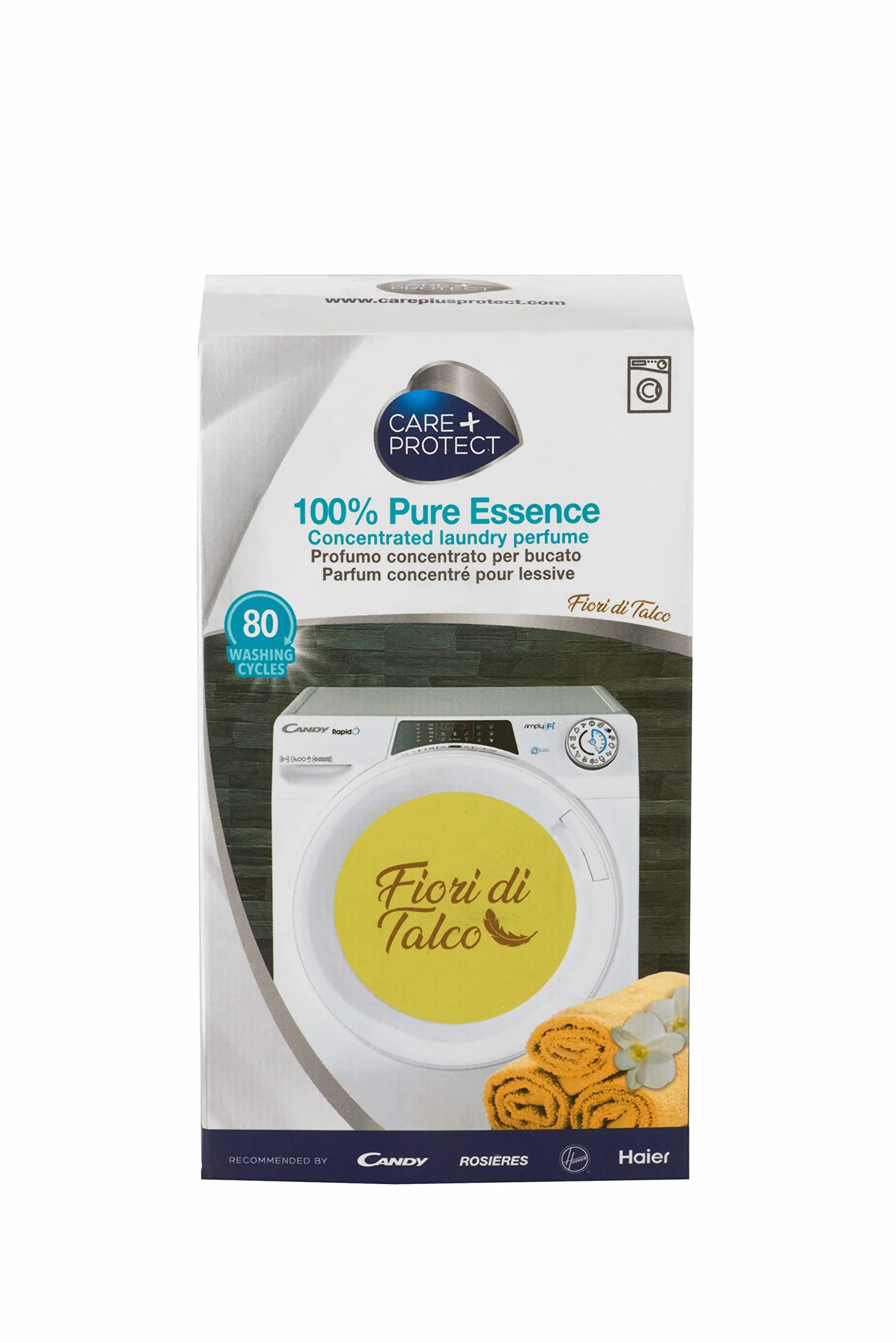 CARE + PROTECT Fiori di Talco Esencia Concentrada para Ropa 400ml 80 ciclos