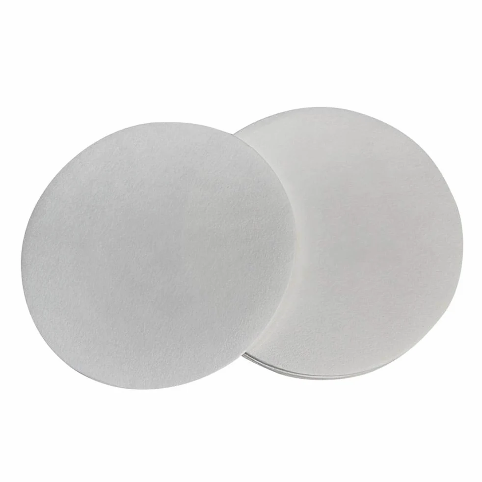 90 mm, filtro de membrana de PTFE hidrofóbico, OD = 9 cm, hecho de polietileno, 50 piezas/paquete