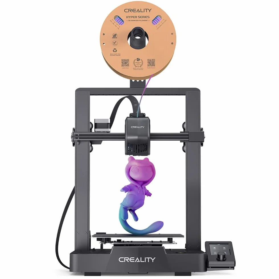 Creality Ender 3 V3 SE Impresora 3D, 250mm/s Velocidad de Impresión Impresoras 3D con CR Touch Nivelación Automática, Sprite Extrusor Directo Doble Eje Z y Eje Y, Impresión 8.66 * 8.66 * 9.84in