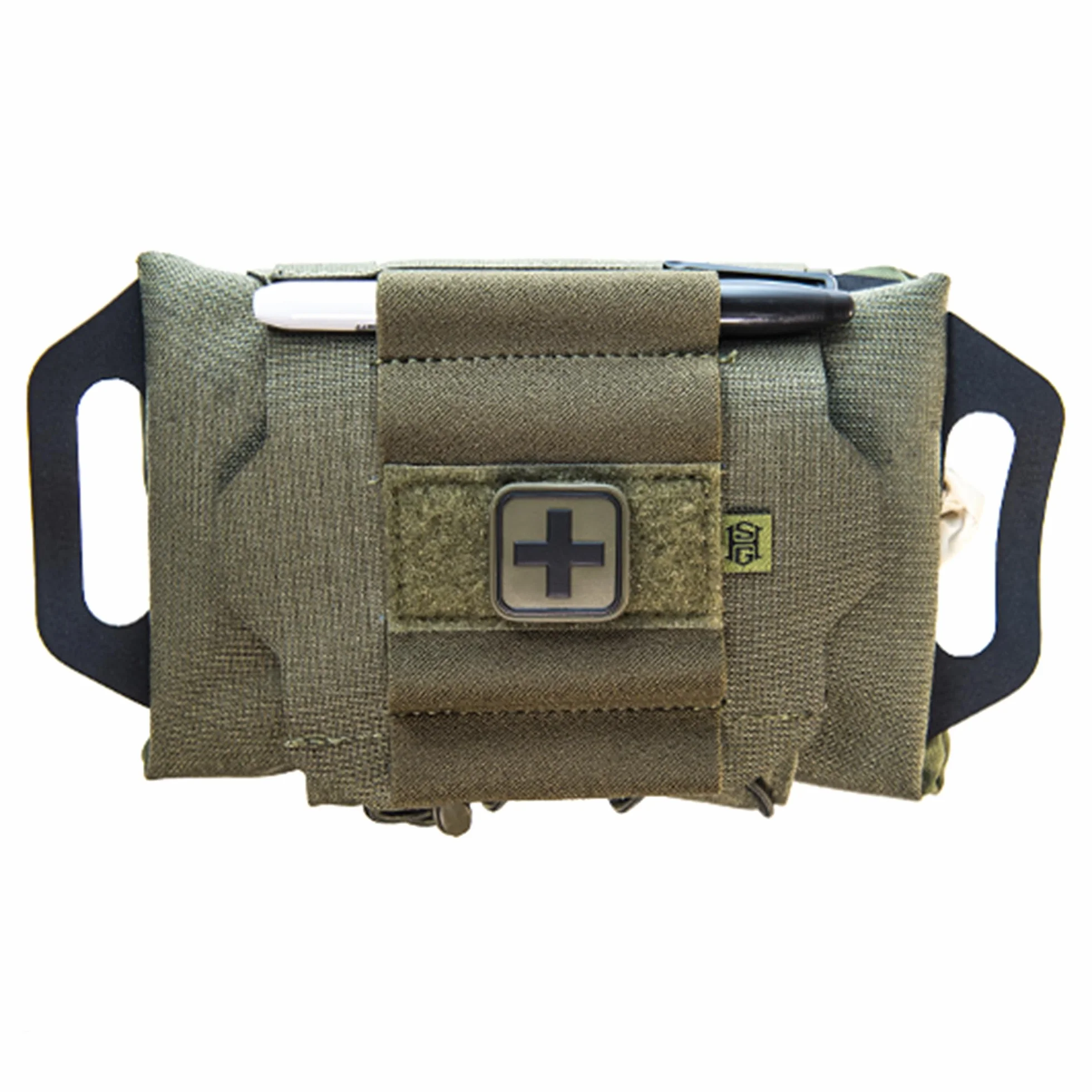 Equipo de alta velocidad - Sistema Reflex IFAK, equipo de policía y equipo militar, bolsa MOLLE médica para profesionales (OD verde)