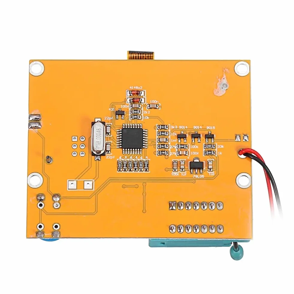 LCR-T4 Medidor Transistor Tester Diodo Triodo Capacidad SCR Inductancia Multímetro Herramientas con Durable