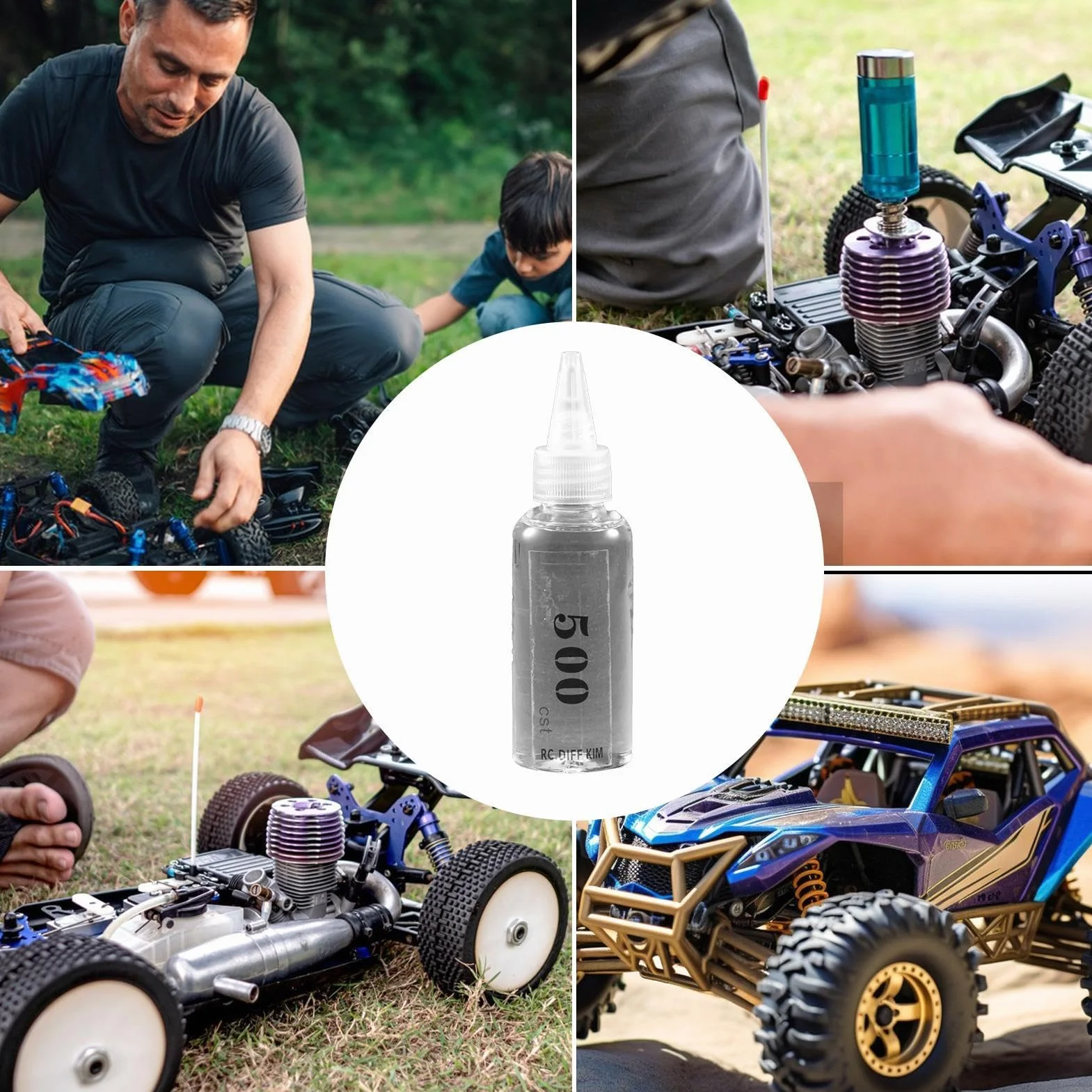 Aceite para drones, aceite de motor, aceite diferencial de engranajes, aceite de silicona de alta pureza, aceite multiusos para drones y vehículos RC