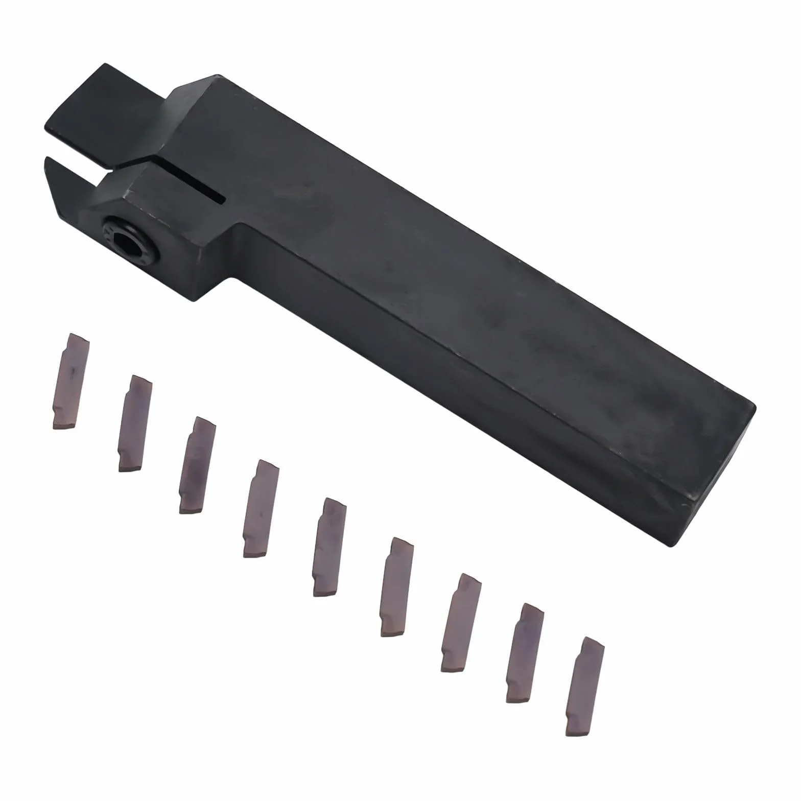 Barra de perforación para torno 20 x 125 mm + 10 insertos MGMN200-G NC3020