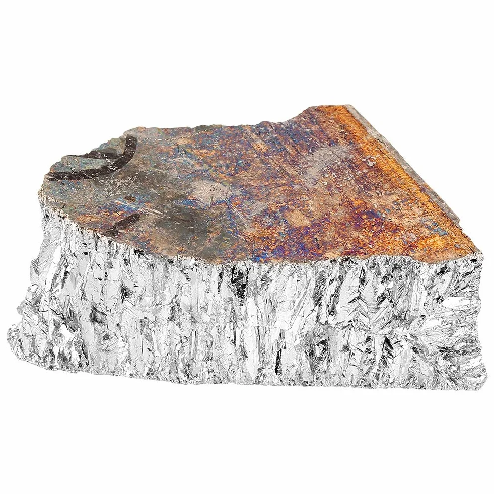 Bismuto Ingot- metal Lingote Chunk 99,99% puro geodas de cristal for hacer los cristales, señuelos de pesca y Arte (1000g)