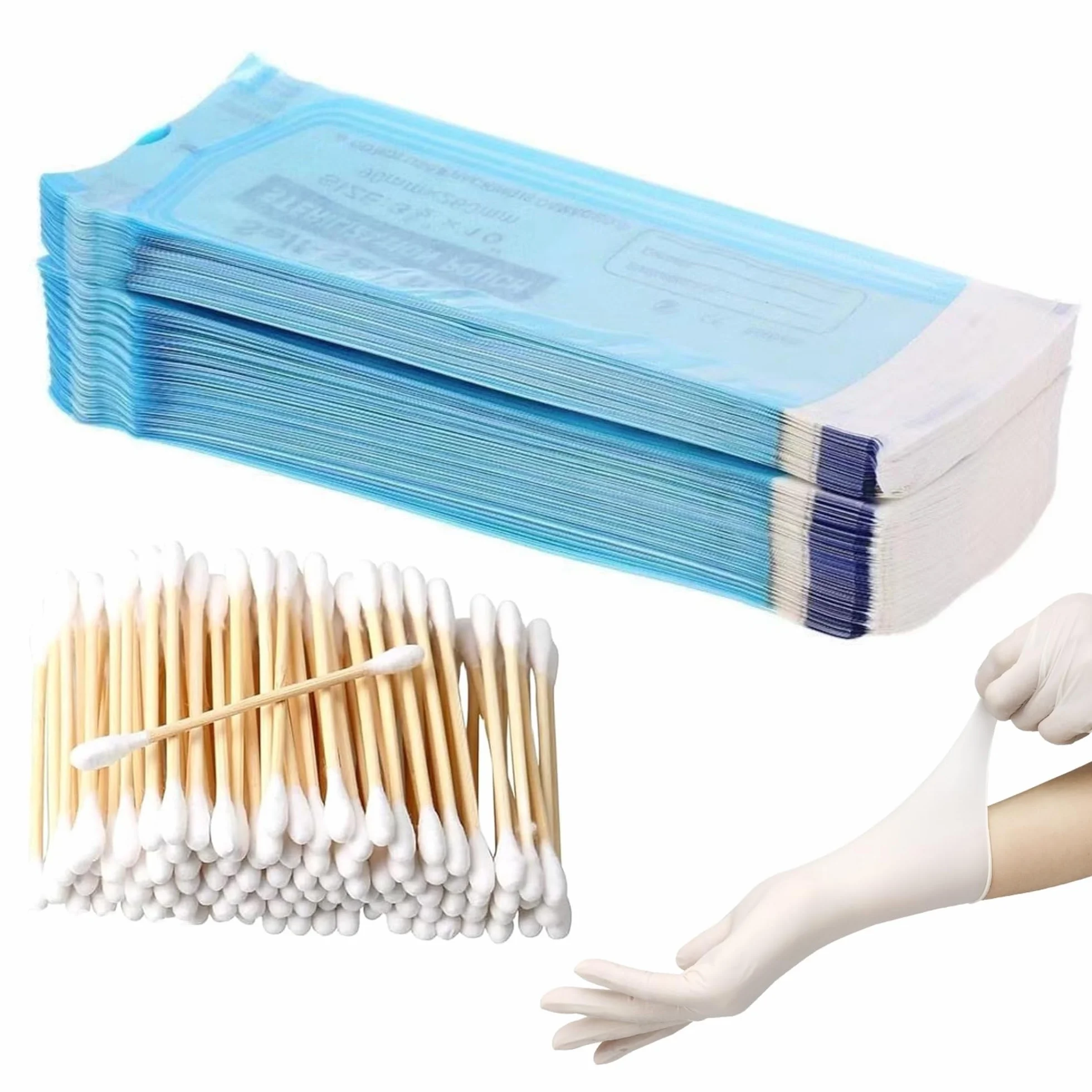 Bolsas Esterilización Manicura Autosellantes, Bolsas Esterilización Desechable PVC, Autoadhesivas Auto Sellado, Bolsa Almacenamiento Dental