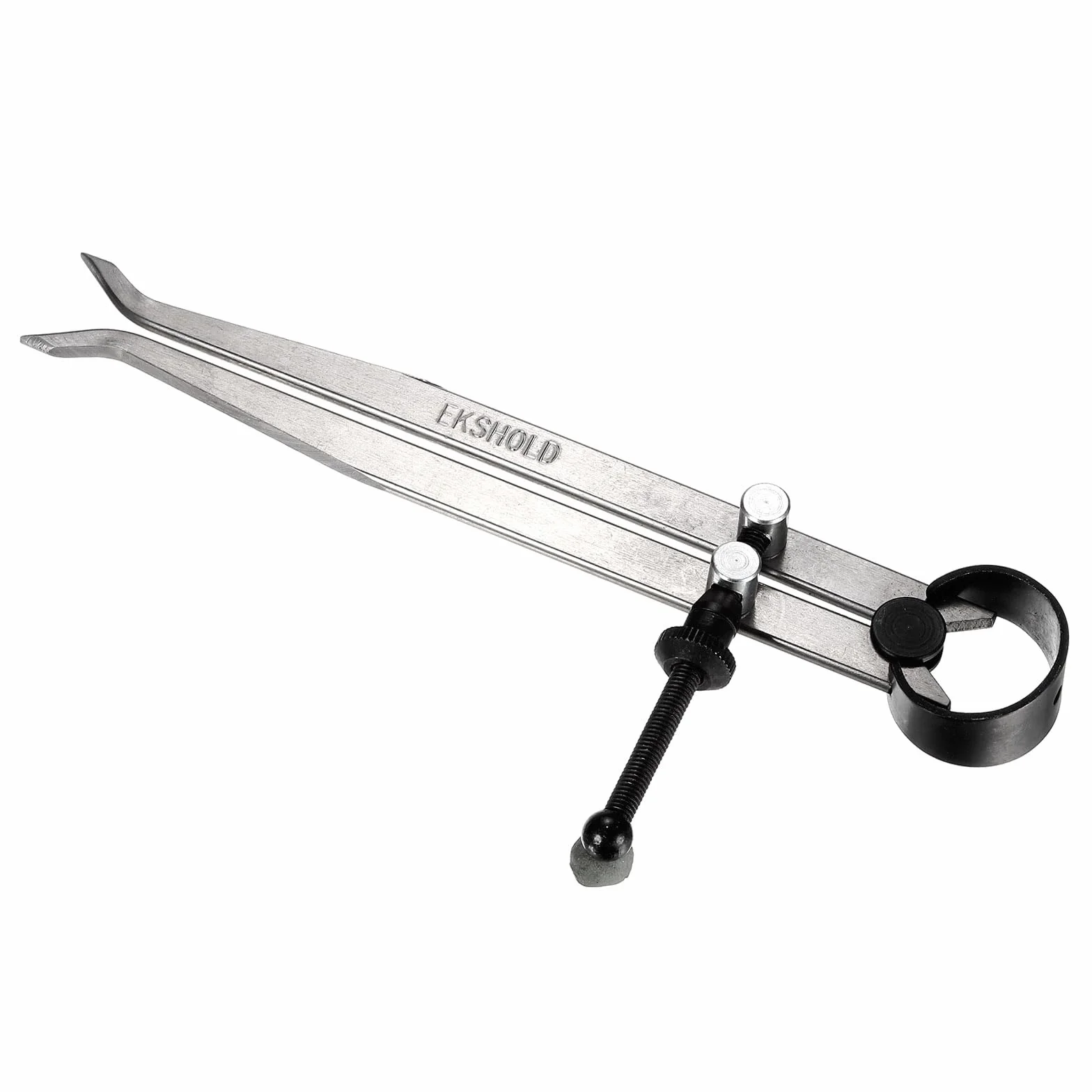 Calibrador Interno de Resorte de Acero Inoxidable 7" Herramienta de Medición Plateado