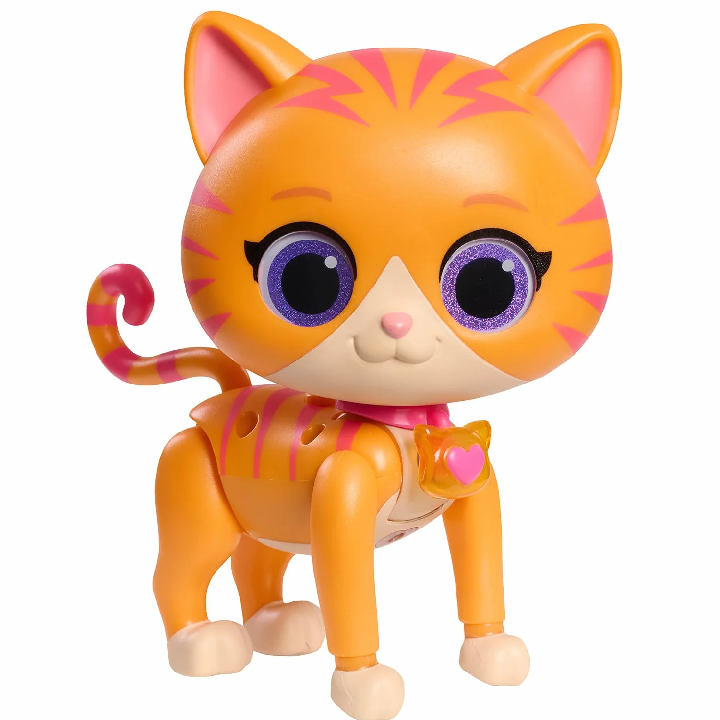Disney Junior SuperKitties Cat-Tastic Transforming Ginny 20 cm 9 Piezas Juego de simulación