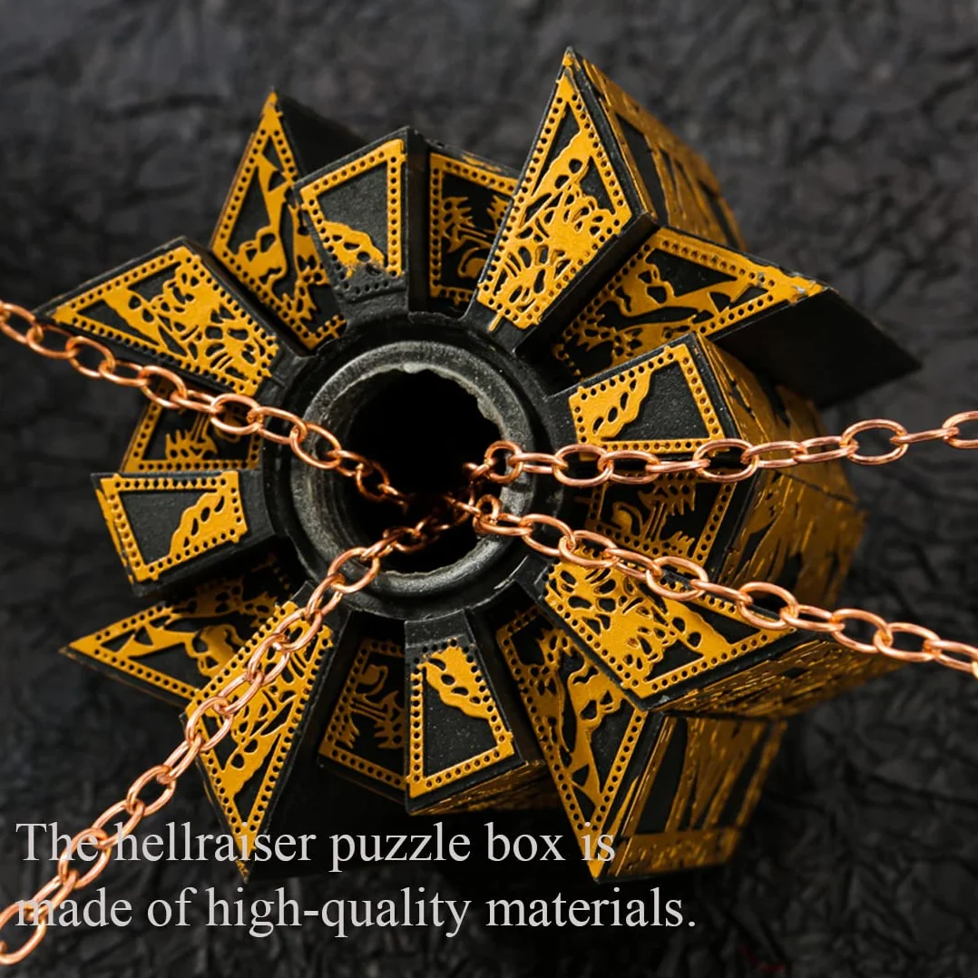 Hellraiser Puzzle Box Lament Configuration Horror Movie Prop Model Decoration