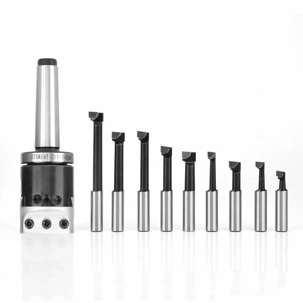 Biela F1-12 juego de cabezales de mandrinado 50 mm MT3-M12 14 piezas