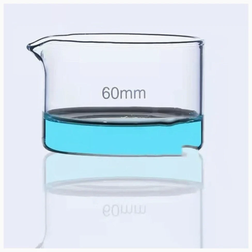 Equipos y suministros de laboratorio 1 cristalizador de vidrio borosilicato alta resistencia for laboratorio