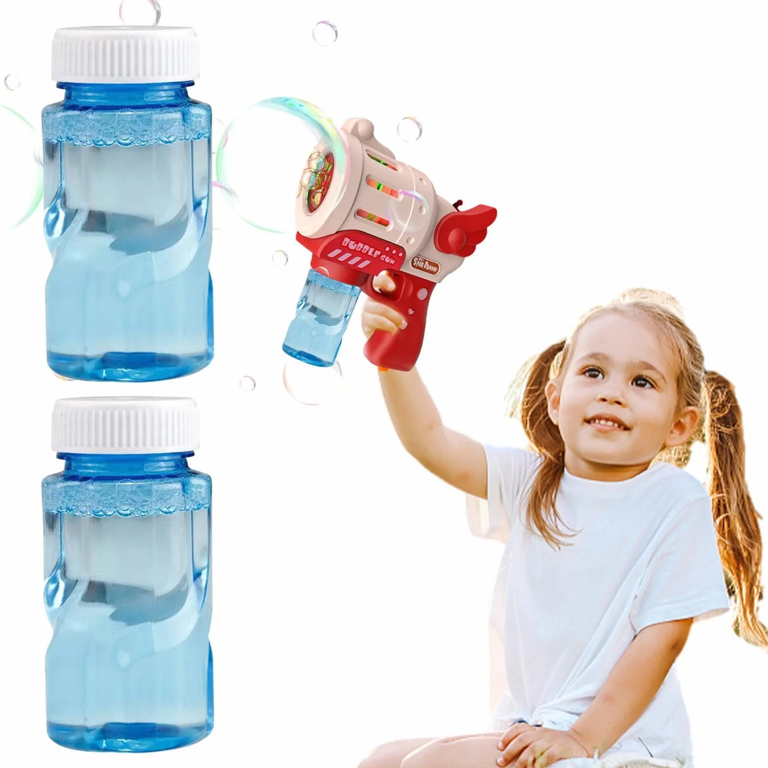 Recambio de Solución de Burbujas para Fabricante de Burbujas - Líquido Concentrado para Niños