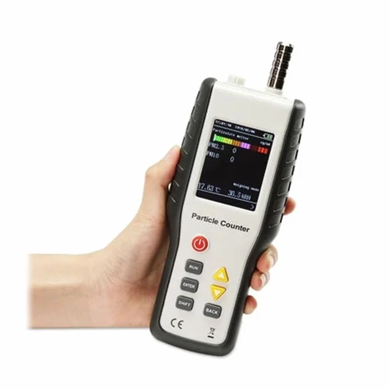 Detector PM2.5 de Alta sensibilidad, Monitor de partículas, Monitor Profesional de Calidad del Aire del Polvo, Contador de partículas portátil
