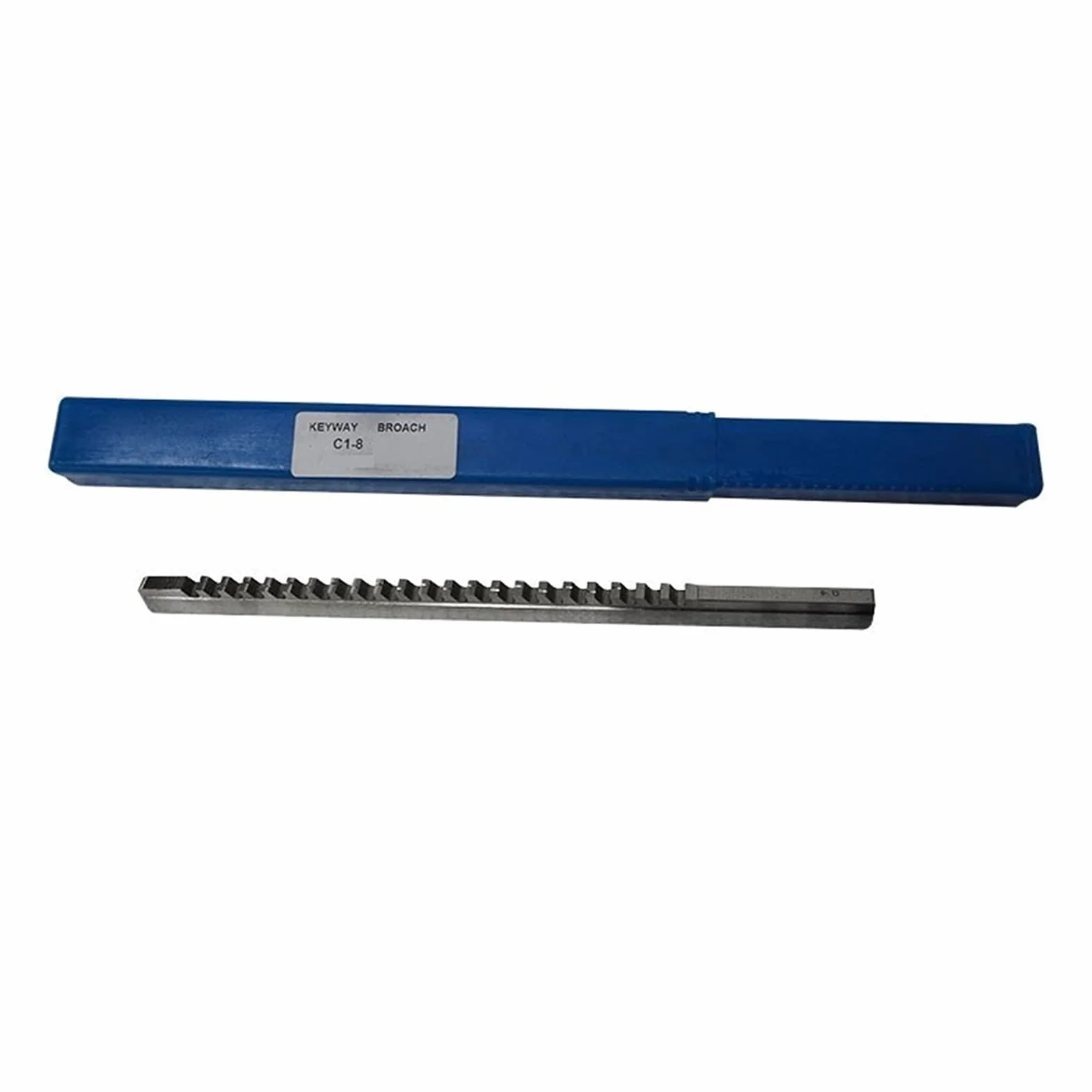 Keyway Broach 8 mm C Push Type Metric Broach HSS Steel Keyway Cutting Tool for CNC Router
