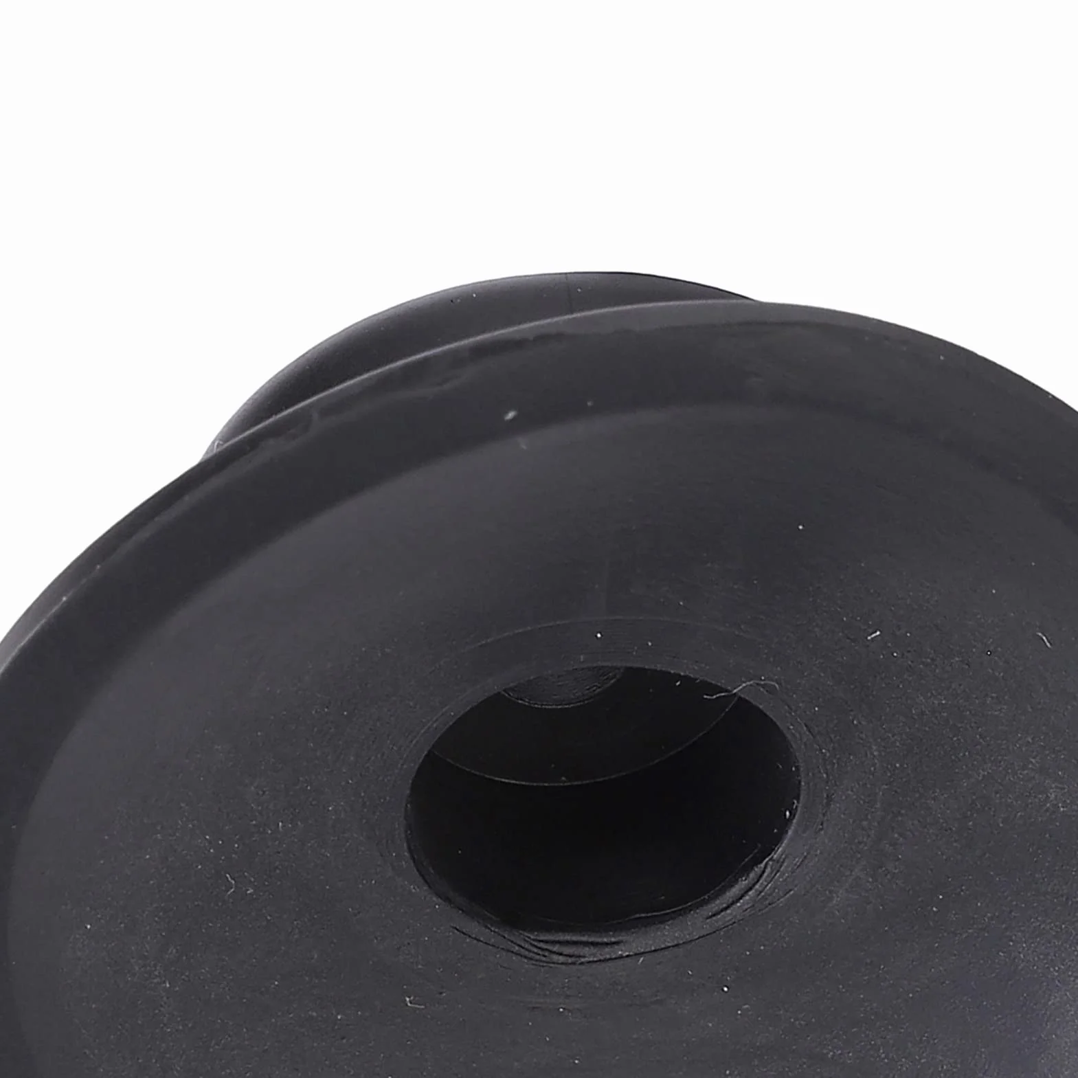 Cushion de goma de absorción de choque, almohadillas de amortiguación de vibración de 4 PC con base de rosca M6 para aceite sin compresor de aire, bomba de vacío, equipo CNC