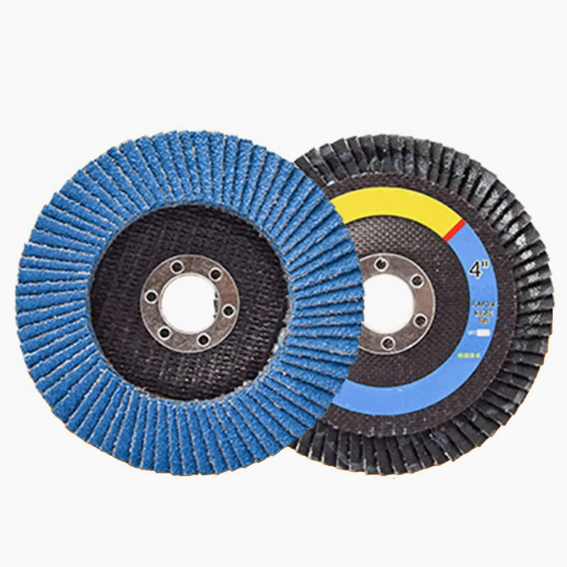 Muela Esmeriladora Angular Disco Abrasivo 60 Grano,Diámetro Exterior - 100Mm,75 Malla Cubierta Arena Azul/50 Pcs