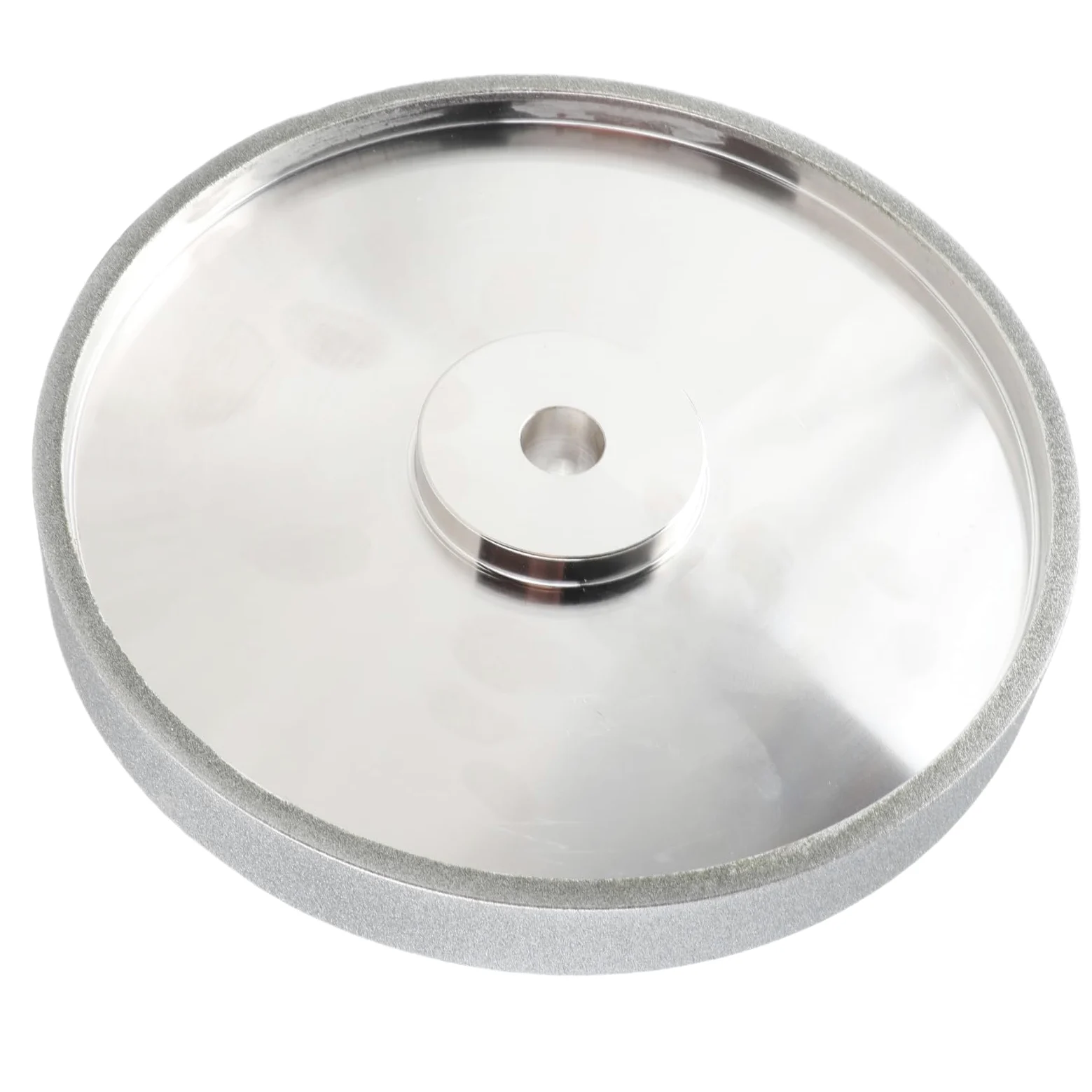 Muela Abrasiva CBN de 8 Pulgadas - Muela Abrasiva de Diamante Galvanizada para Amoladoras Banco, Ideal para Rectificado Forma Plana