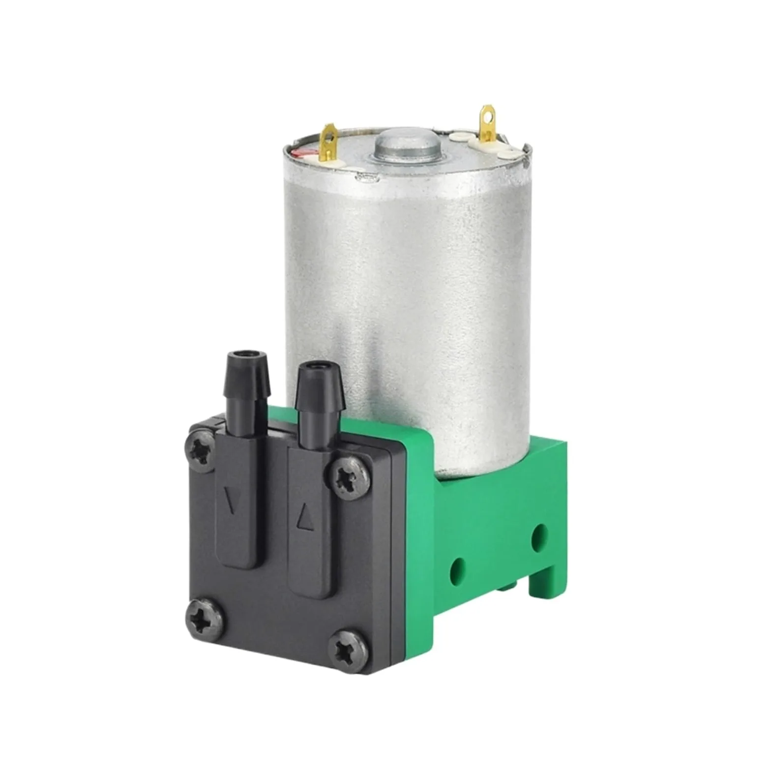 DEBLAN Micro Bomba de vacío con Cepillo de 6v, Bomba de Aire pequeña de muestreo de 12v, Bomba de presión Negativa de 24v(12V)